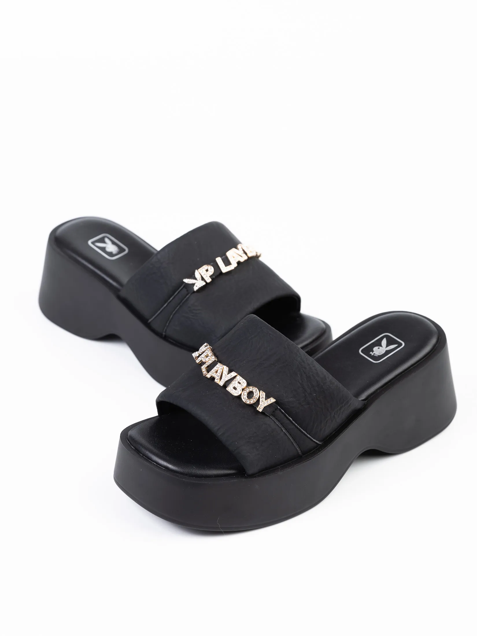 PLAYBOY Women platform sandals ST-H252C1221 Black