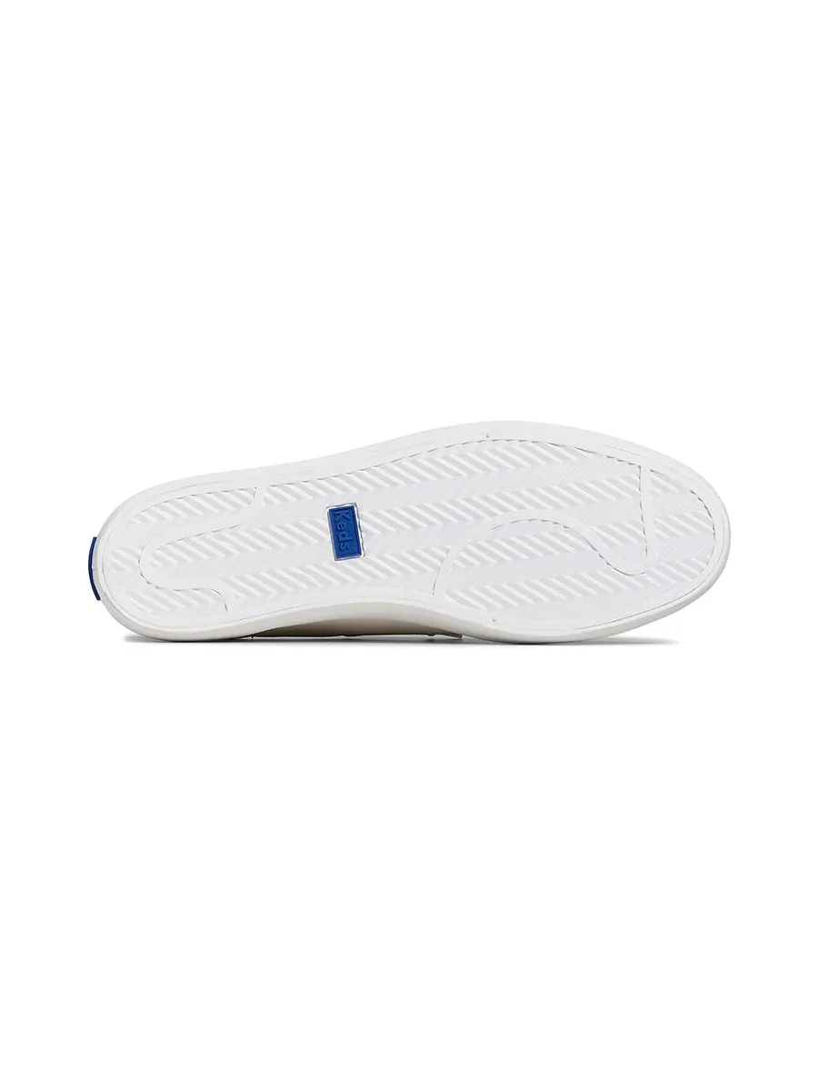 KEDS Women Kickback Leather Pop Binding White/Multi