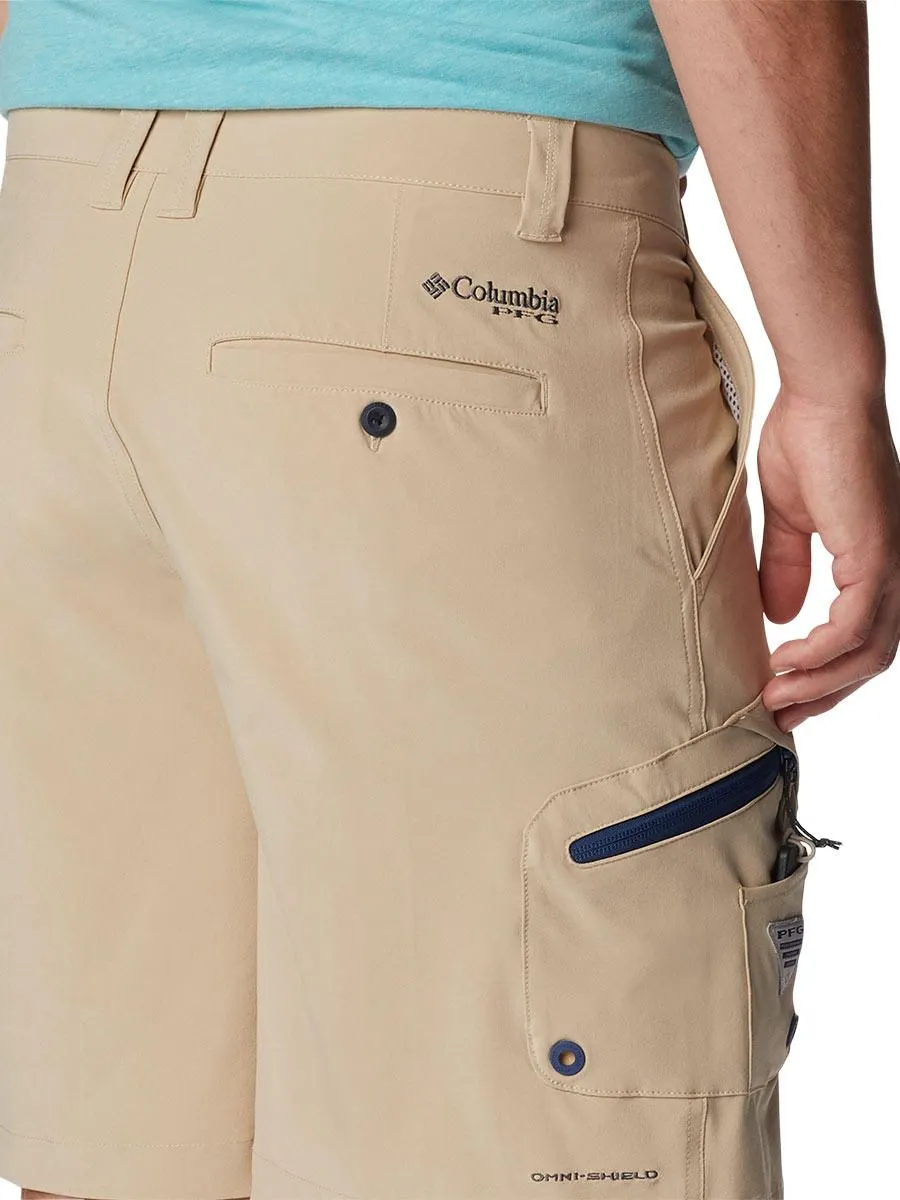 COLUMBIA Men Fishing Shorts PFG Terminal Tackle™ Brown - CO399AP917DVTH