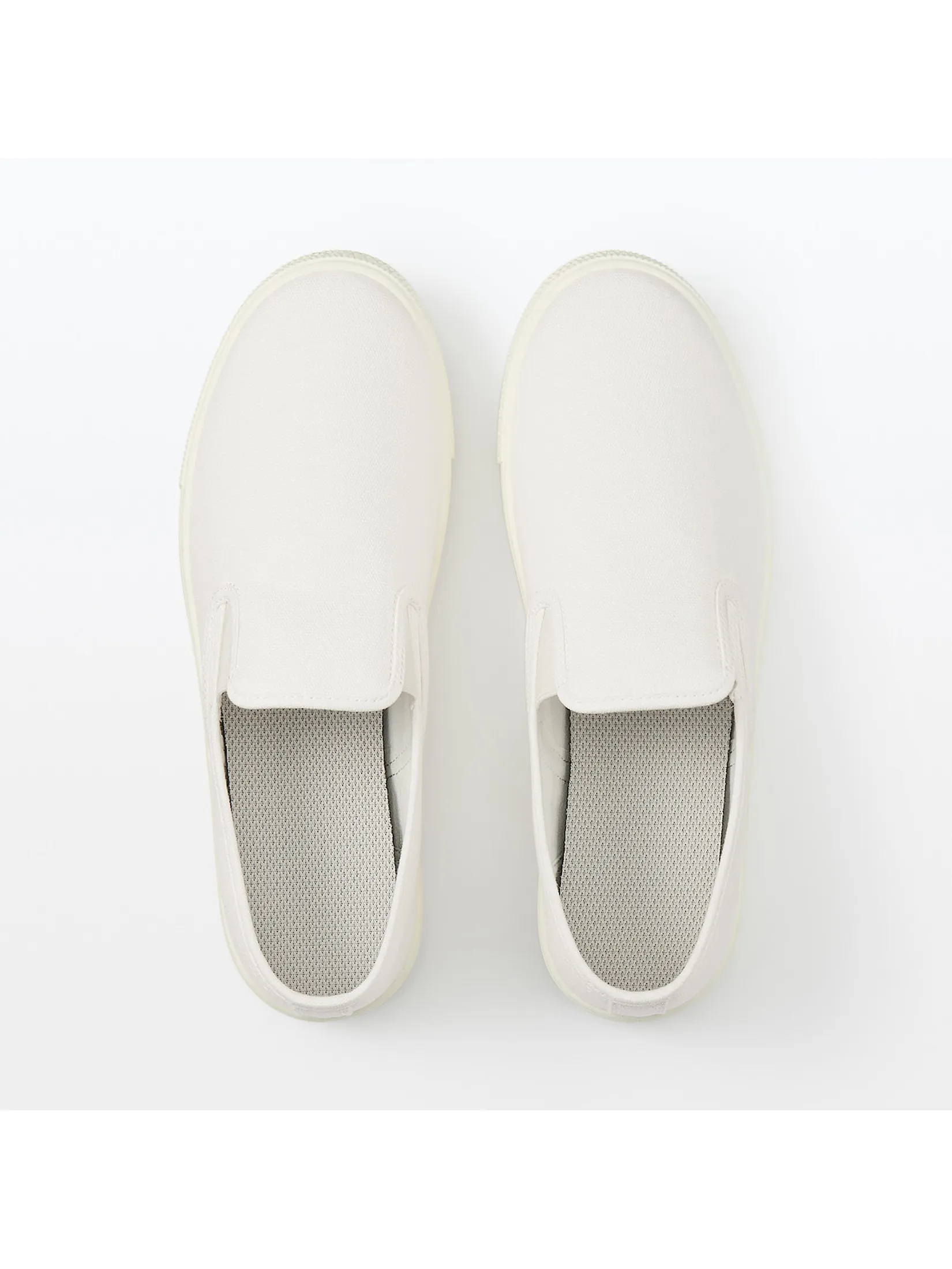MUJI Men Slip-On Sneakers Less Tiring Off white