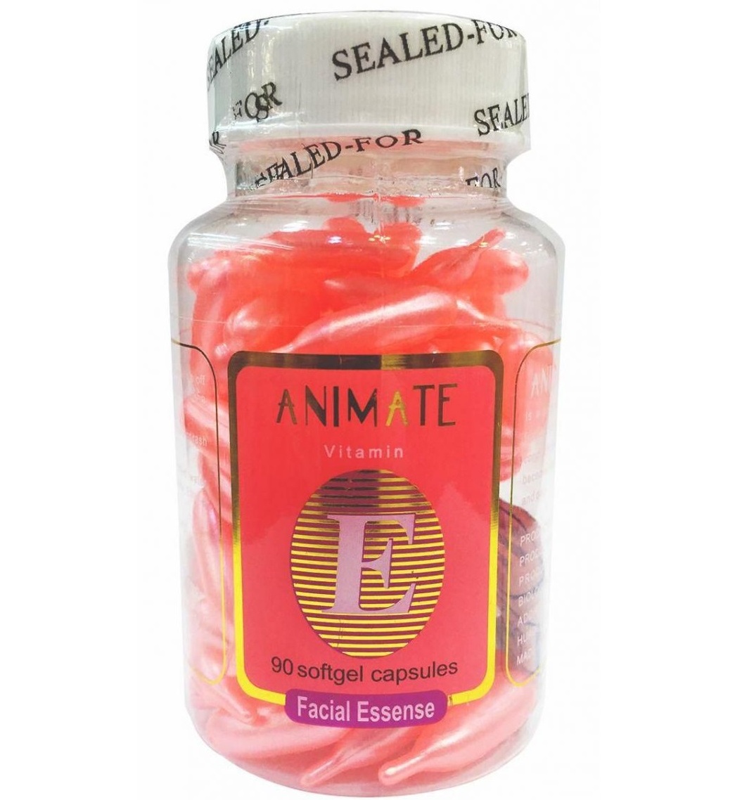 Капсулы для сухой кожи лица с витамином E 90 капсул