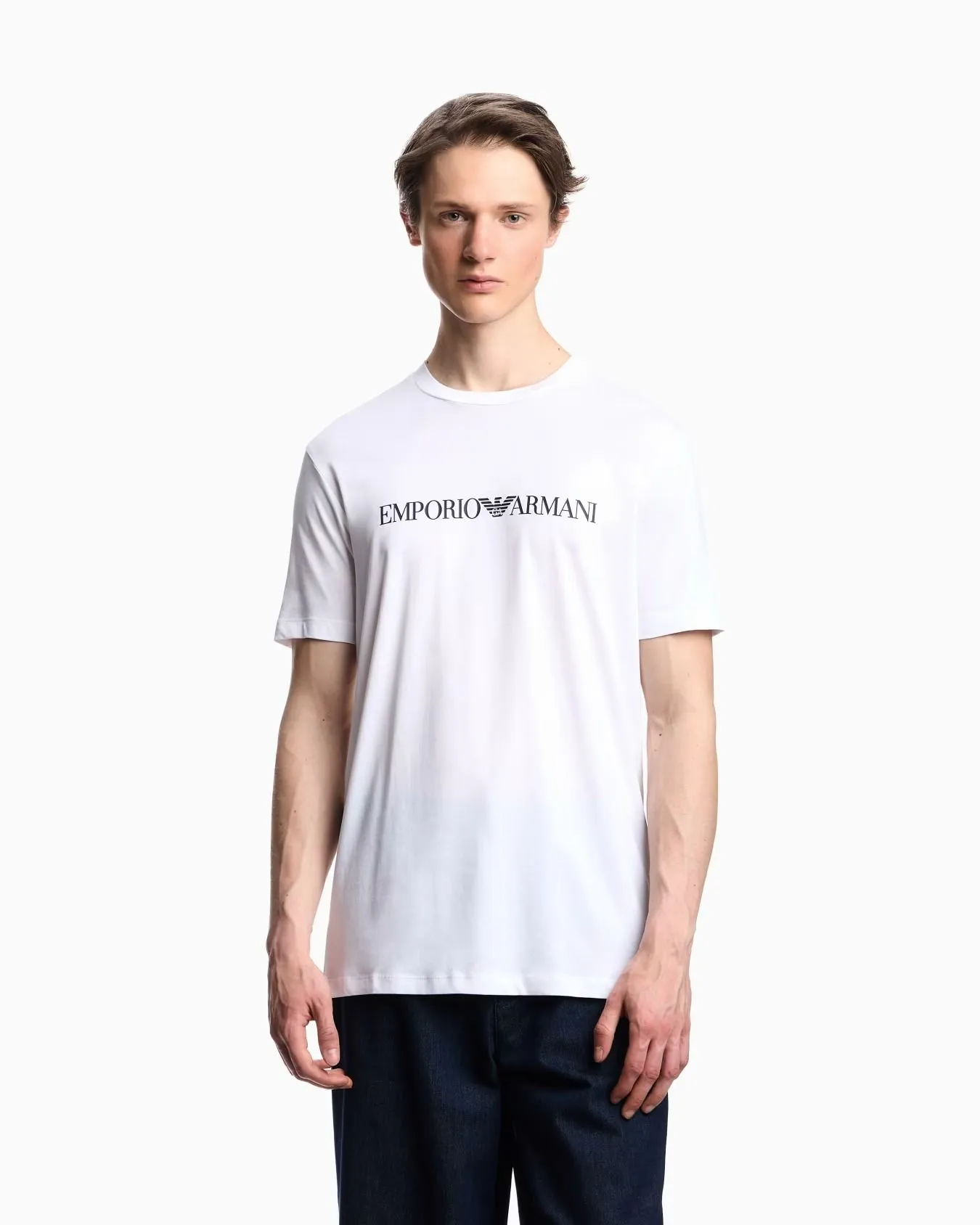 EMPORIO ARMANI Tee Men 8N1TN5-1JPZZ-0146 Off-White