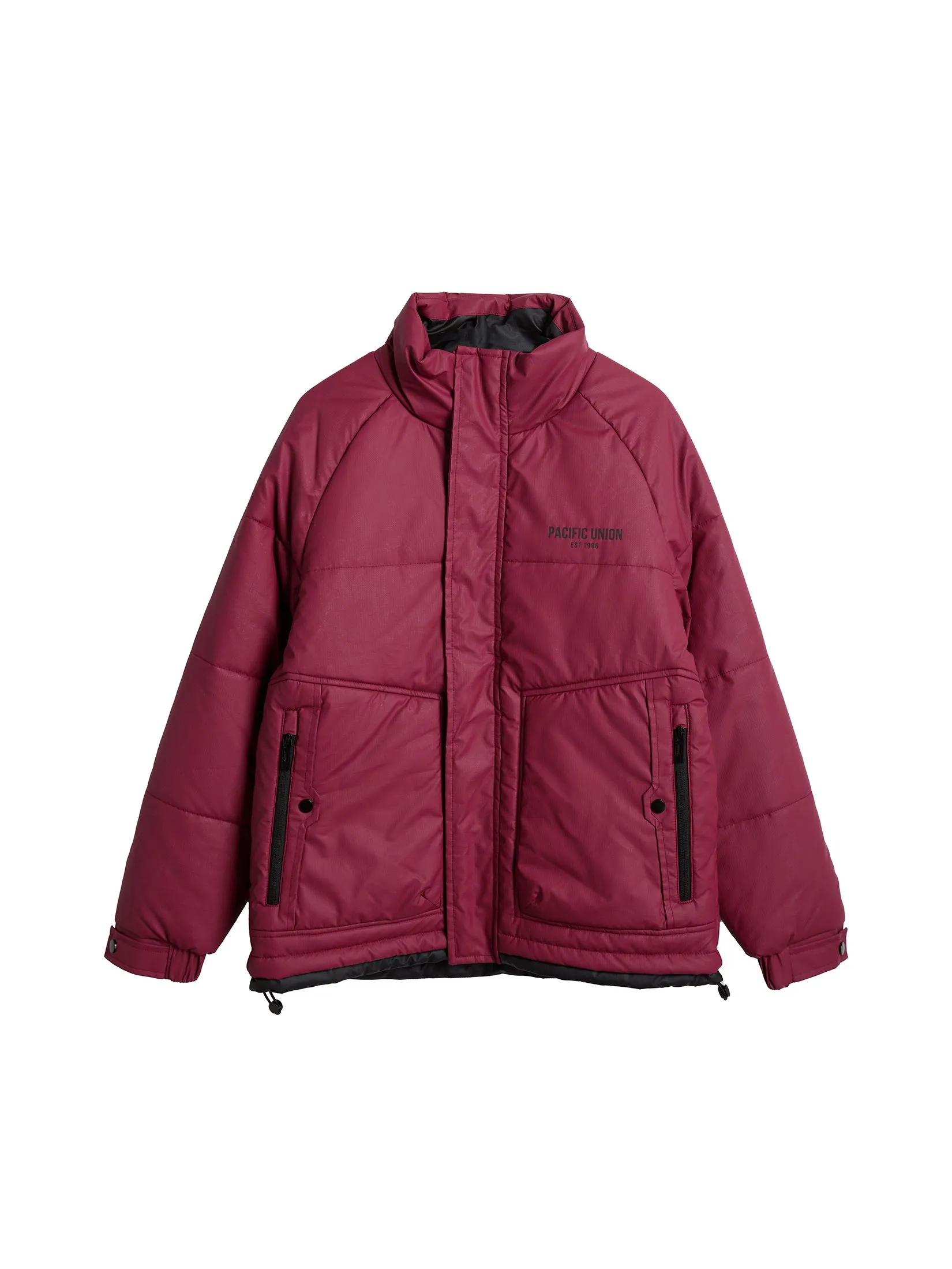 PACIFIC UNION Men Puffer Jacket Hooded