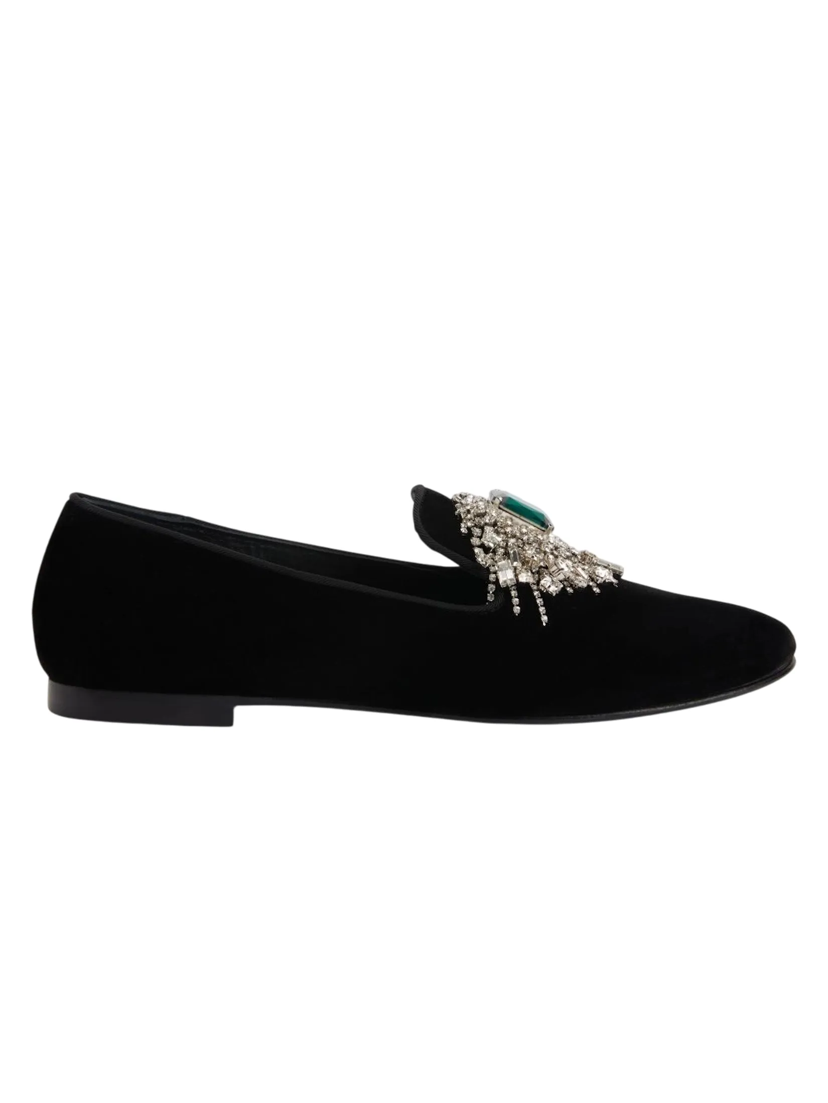 GIUSEPPE ZANOTTI Women Loafers THE PEGHASUS NERO Size - 37.5 EU