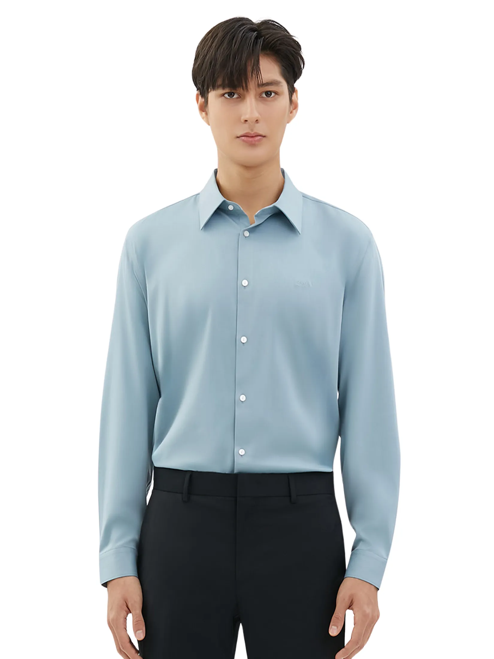 DAPPER DAPPER SMOOTH & STRETCH Regular Fit Shirt Green