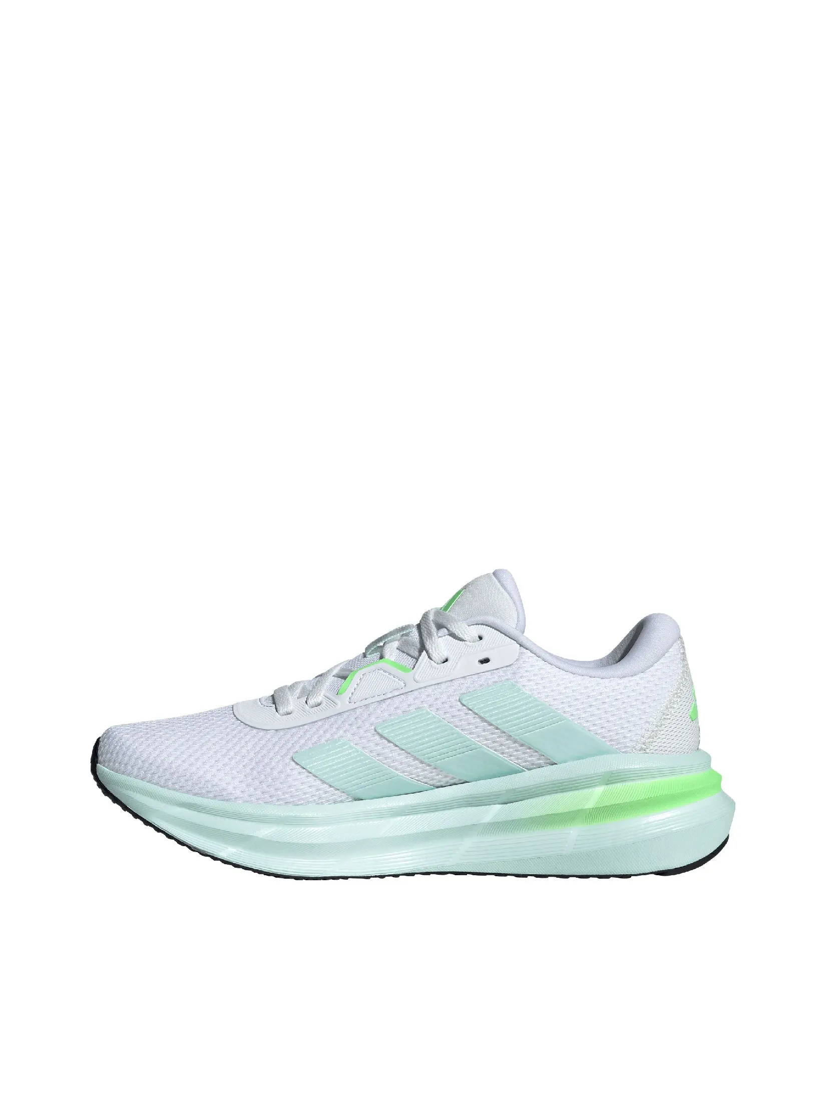 ADIDAS Women Running Shoes Galaxy 7 JQ2610 White / Ftwr White / Lime Burst / Halo Mint