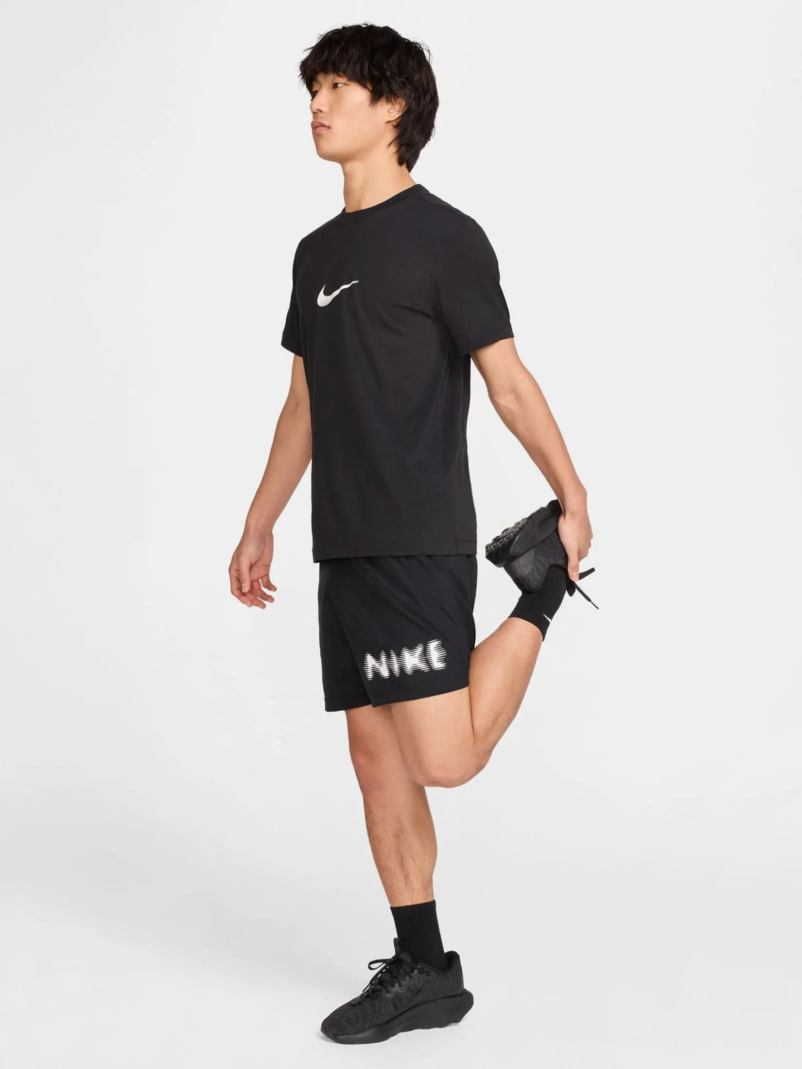 NIKE Men Running Tee Dri-Fit Verbiage