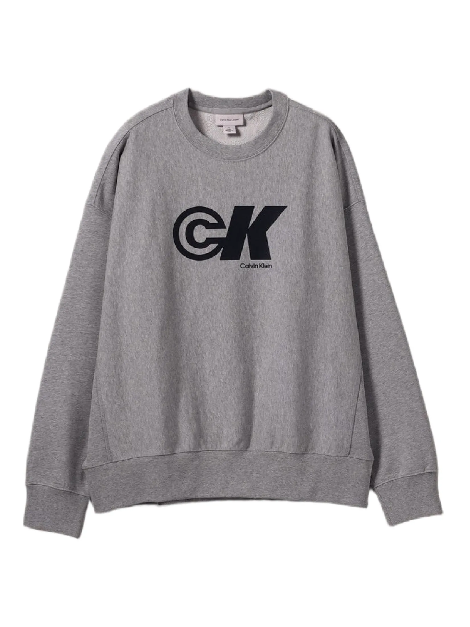 CALVIN KLEIN Men s Relaxed Graphic Logo Sweatshirt Grey