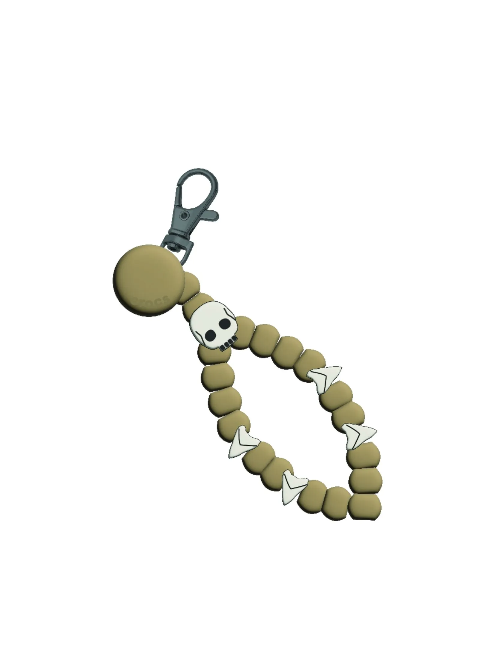 CROCS JIBBITZ™ SKULL KEY CHAIN