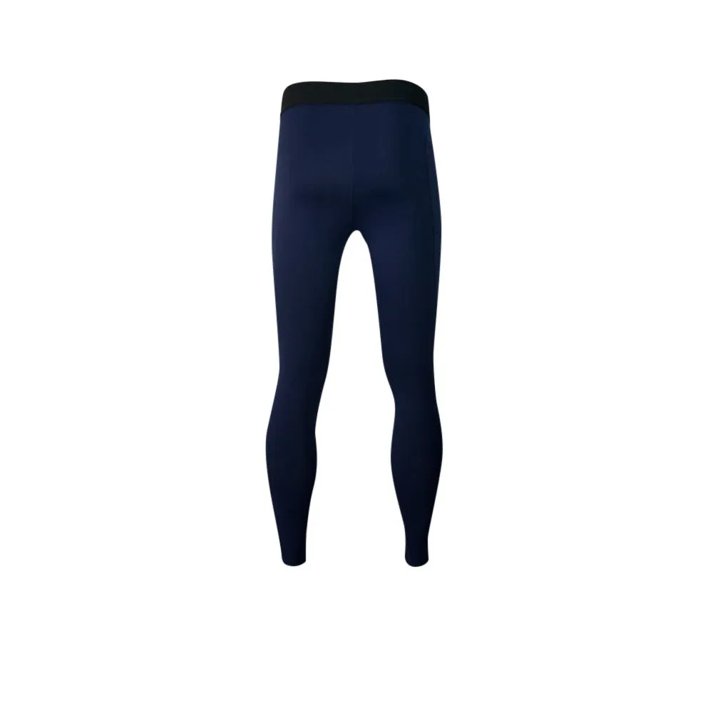 REEBOK ID Compression Tights Men Training Leggings Blue - RE099AP557ENTH