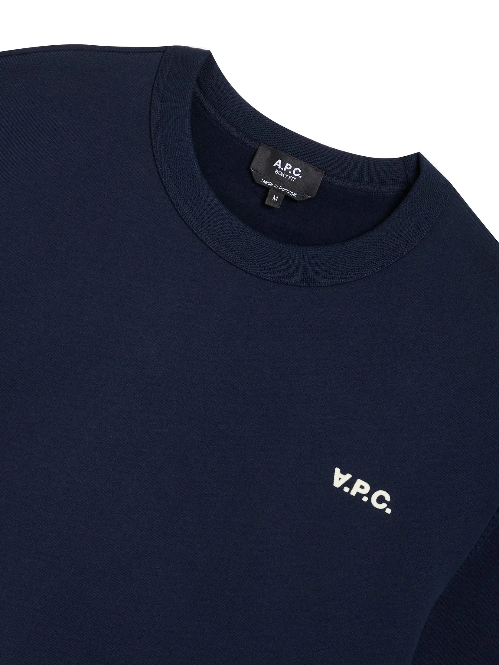 A.P.C. Men Sweat Boxy Petit VPC Navy