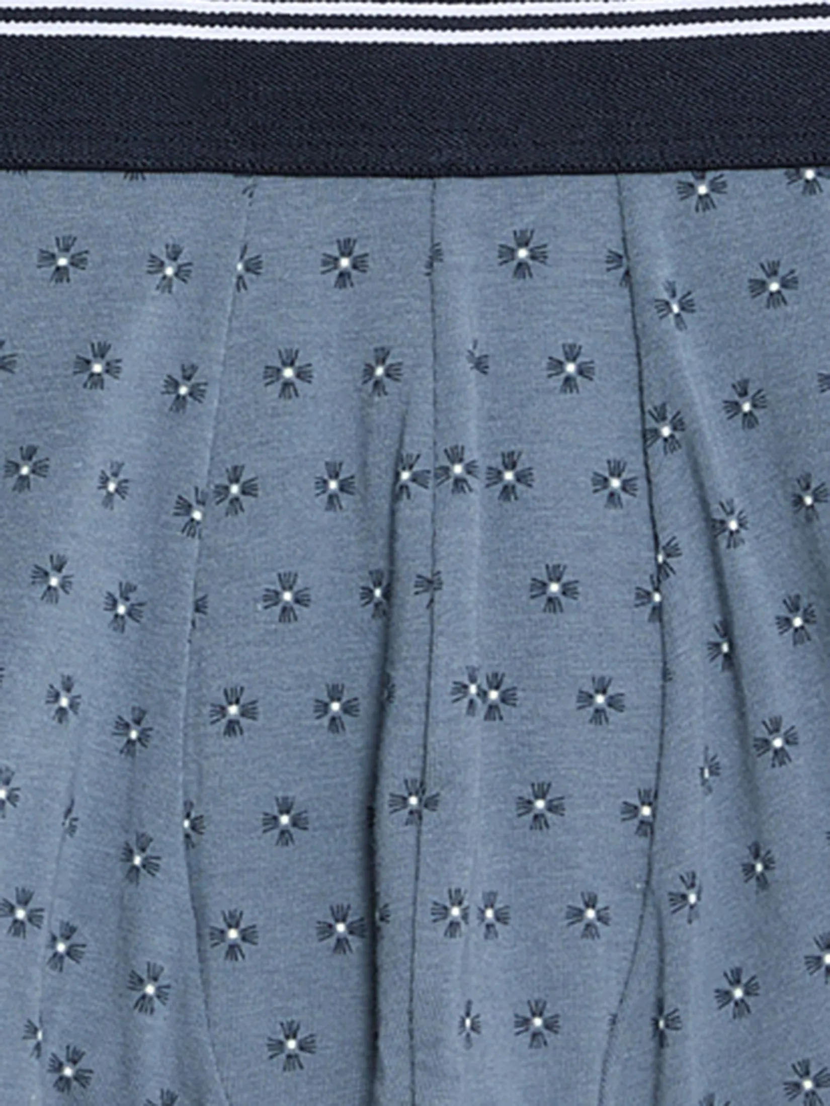 MARKS & SPENCER Men Underwear Trunks Hipsters 5pk Cool & Fresh Assorted Pattern Blue Mix