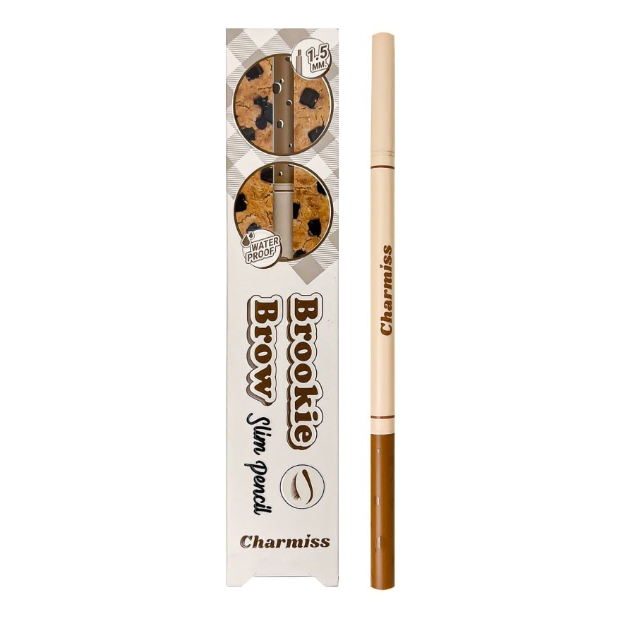 #Charmiss Brookie Brow Slim Pencil 02 - 01 Dark Chocolate
