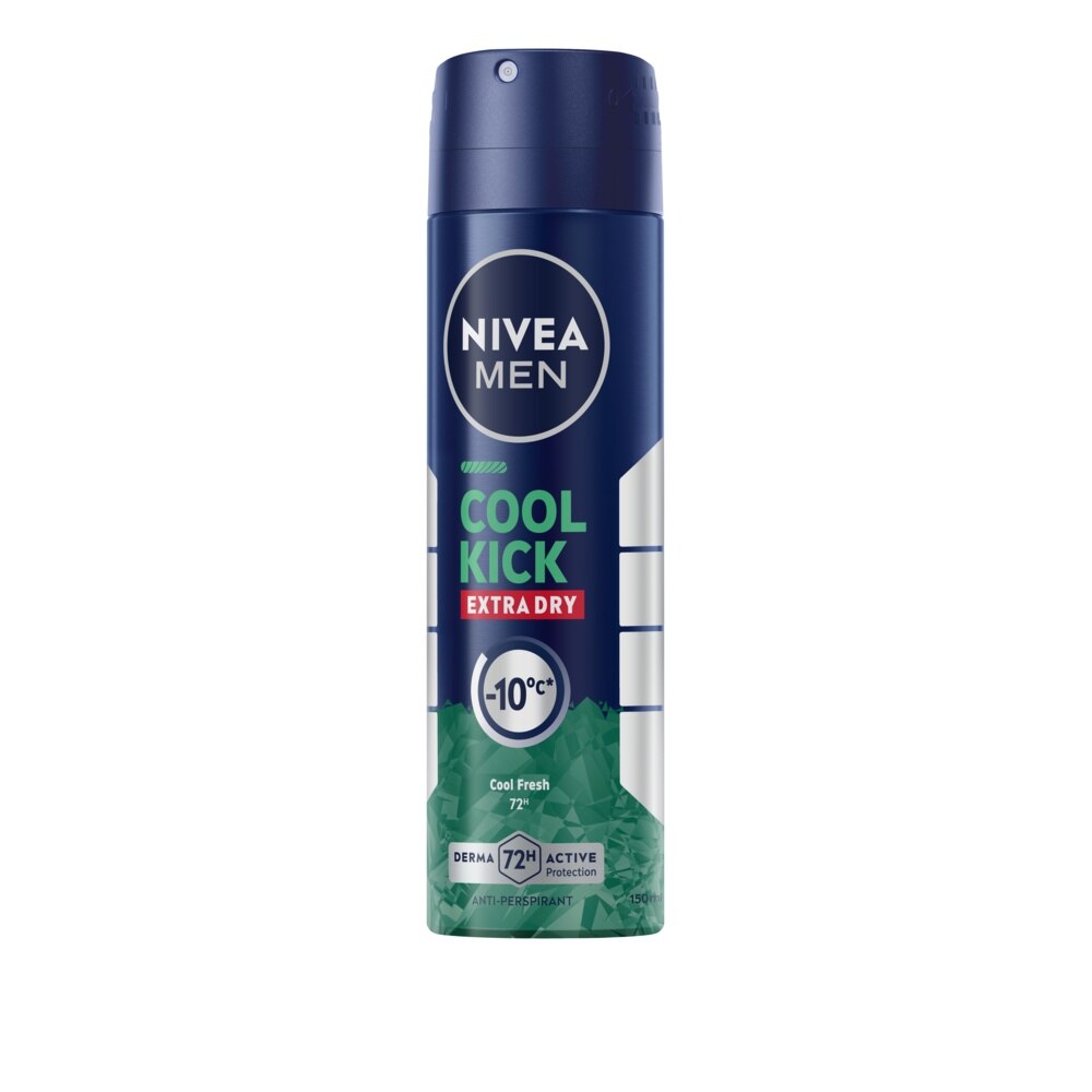 Nivea Men Spray Cool Kick Cool Fresh 150 Ml.