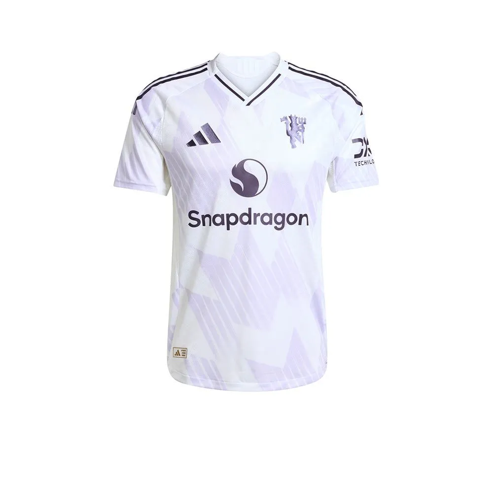 ADIDAS Men Manchester United Away Authentic 2025/26 Jersey White - AD001SH779EMTH