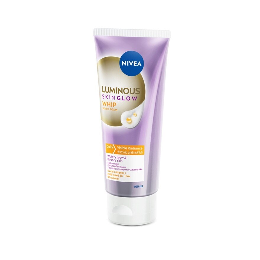 Nivea Luminous 630 Wash Foam Skin Glow Whip 100 Ml.