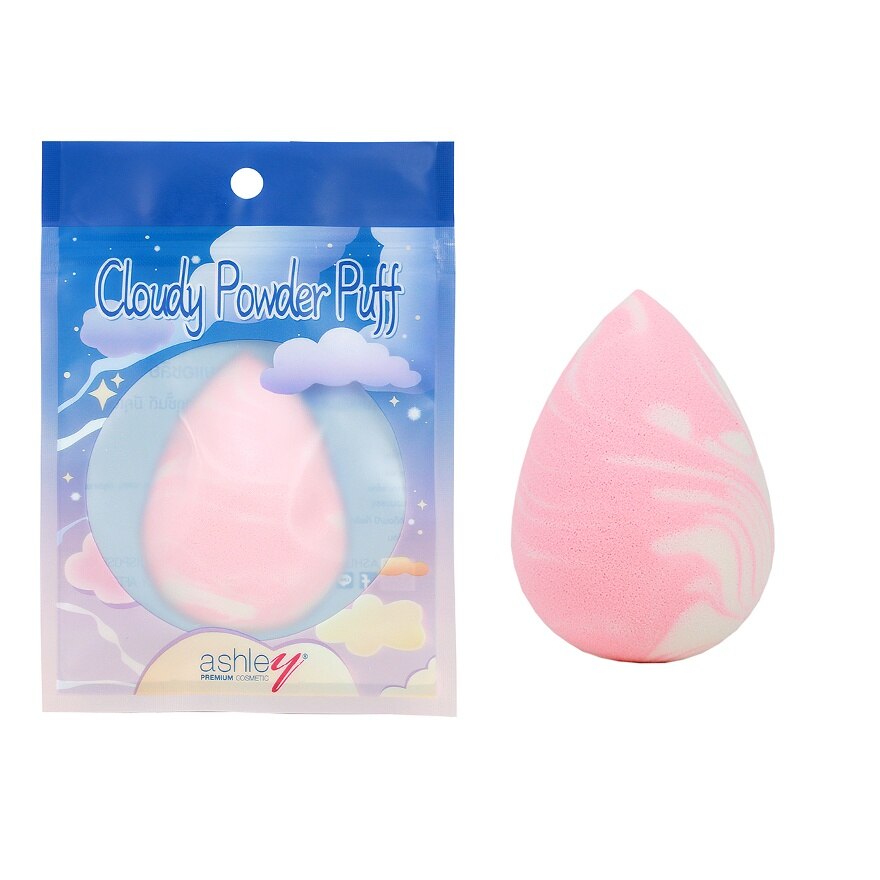 Ashley Cloudy Powder Puff 1pcs.