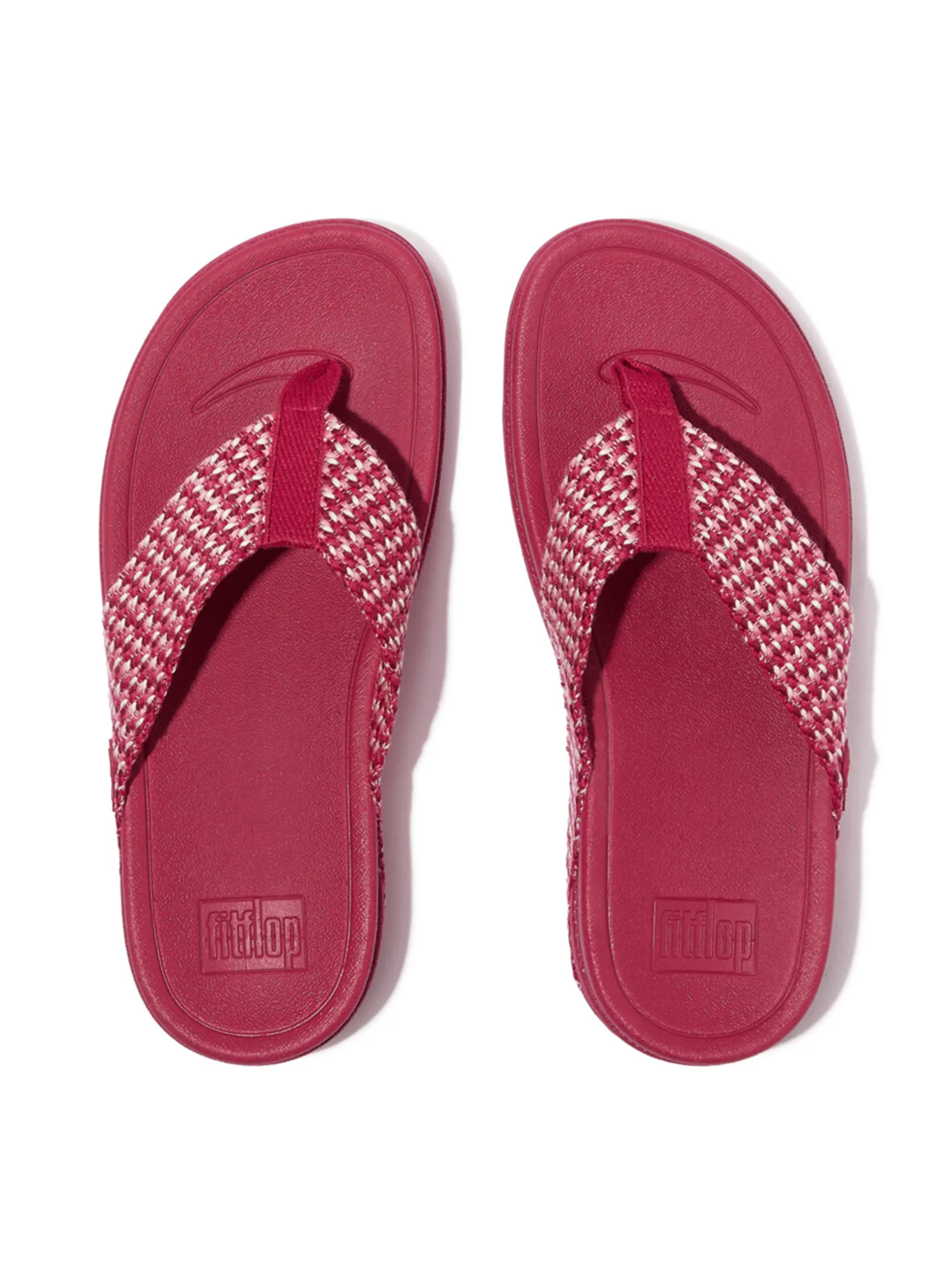 FitFlop™ WOMEN S SURFA MULTI-TONE WEBBING RED