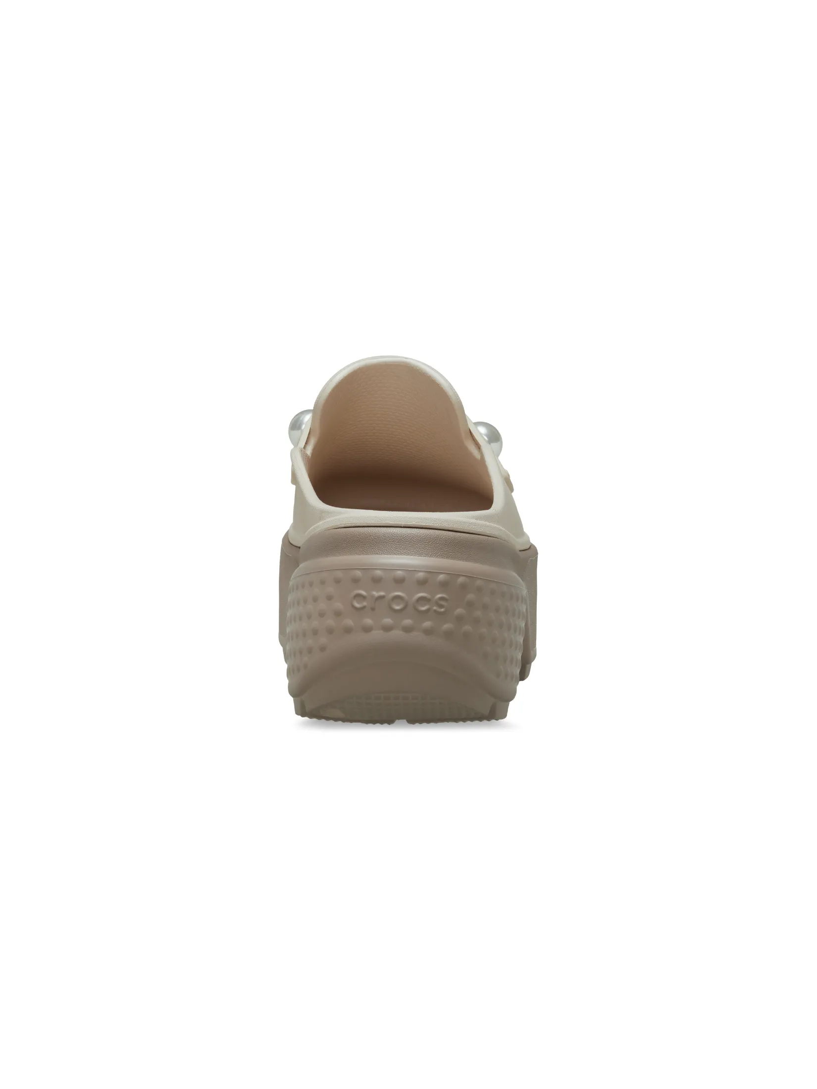 CROCS UNISEX STOMP PEARL LOAFER - ALMOND TINT
