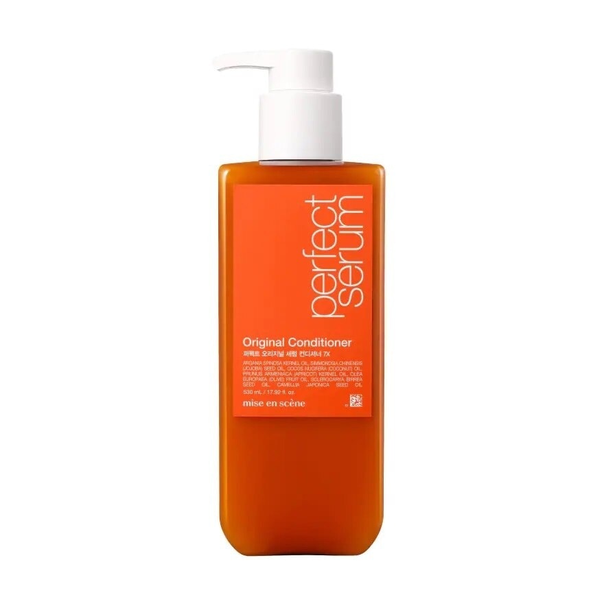Mise En Scene Conditioner Perfect Serum Original 530 Ml. บำรุงผมแห้งเสียและแตกปลาย