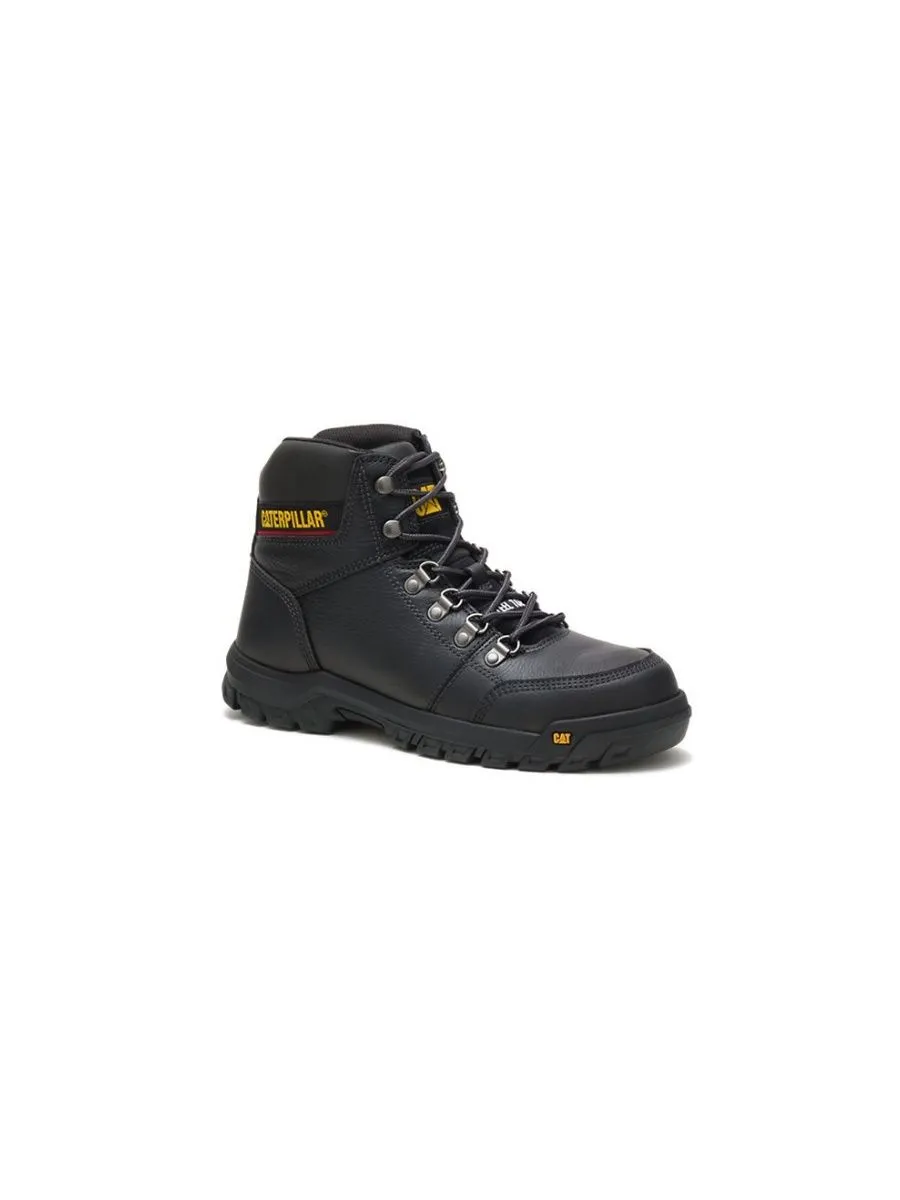 CATERPILLAR BLACK Men's OUTLINE Steel Toe Work Boot