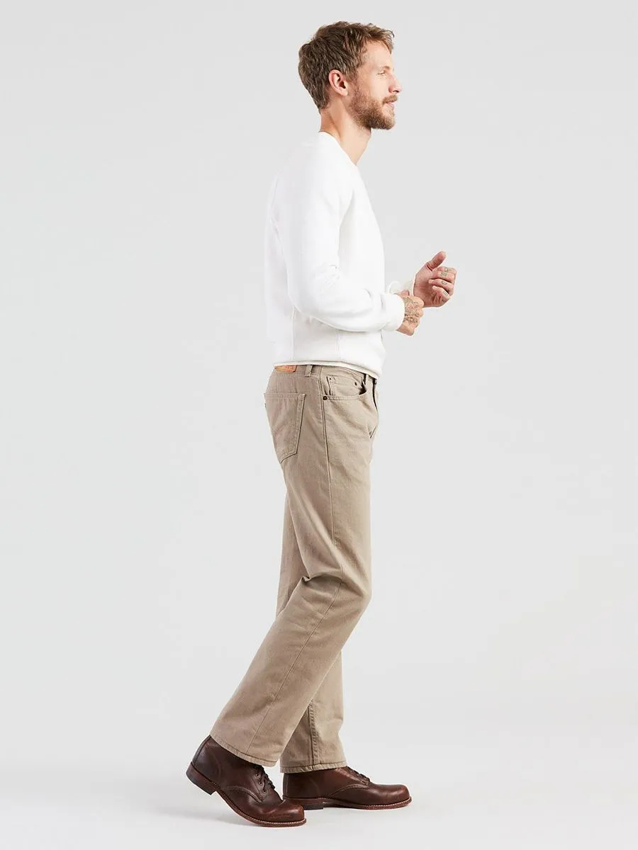 LEVI'S 505 Regular Timberwolf Saturated Slub Jeans 005050718 Beige