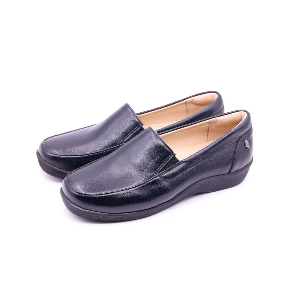 HUSH PUPPIES Women's Shoes Model Veronica C.Wave Heels HP 8WCFB9251A - BLACK Loafers Slip-ons