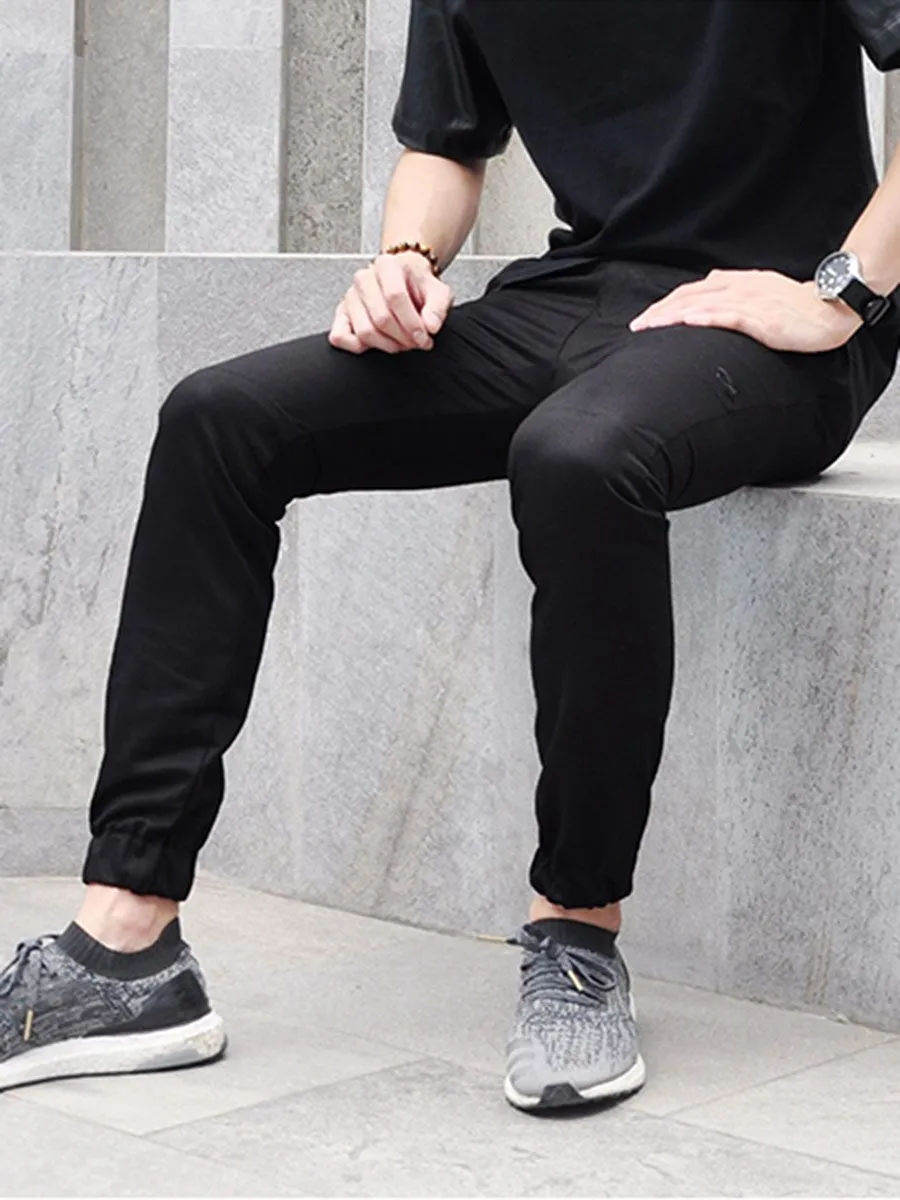 SIMPLE&RAW Jason Jogger Pants Sk823-Bk-26 Black