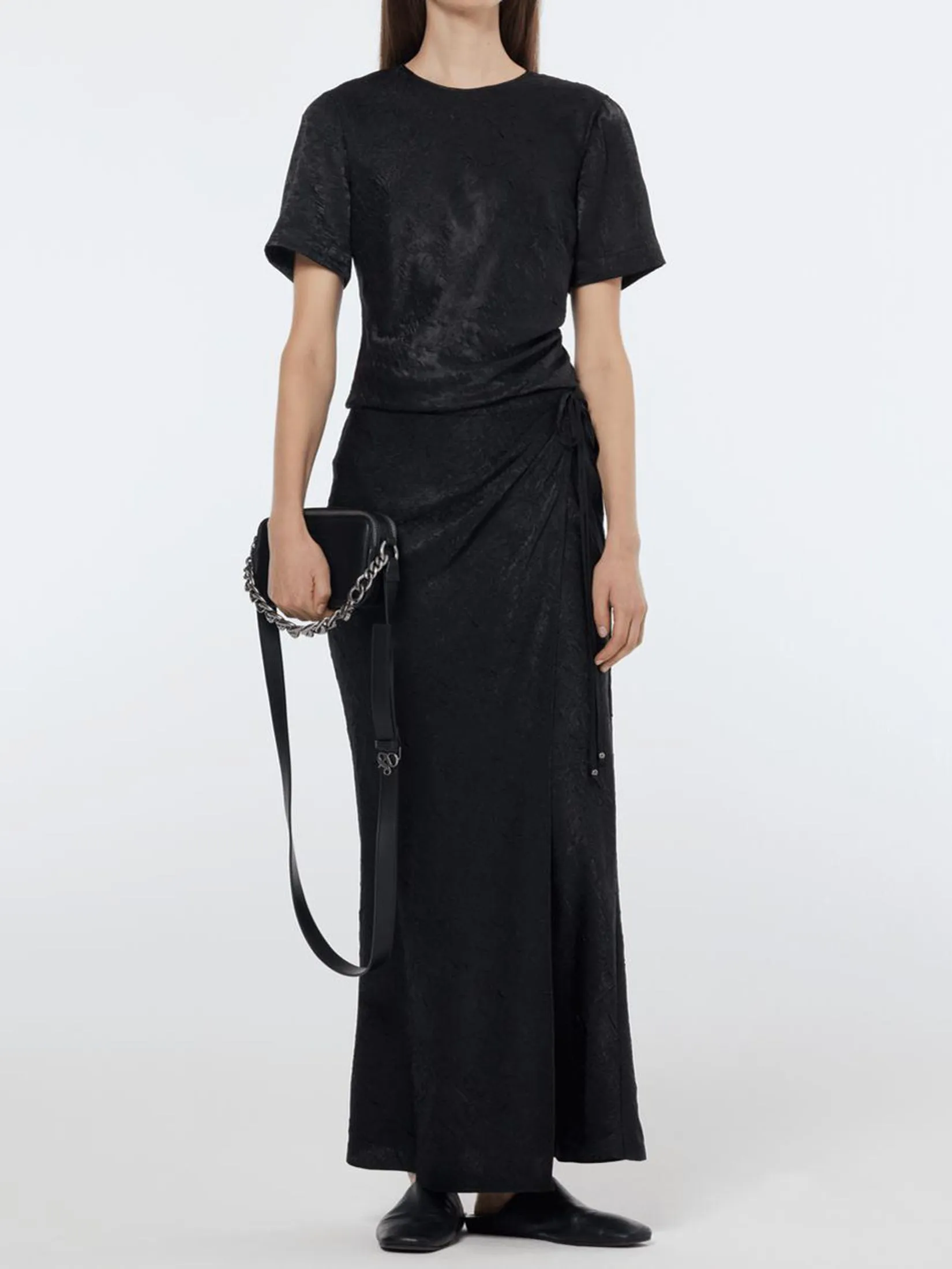 SCOTCH&SODA Women Skirt Crushed Satin