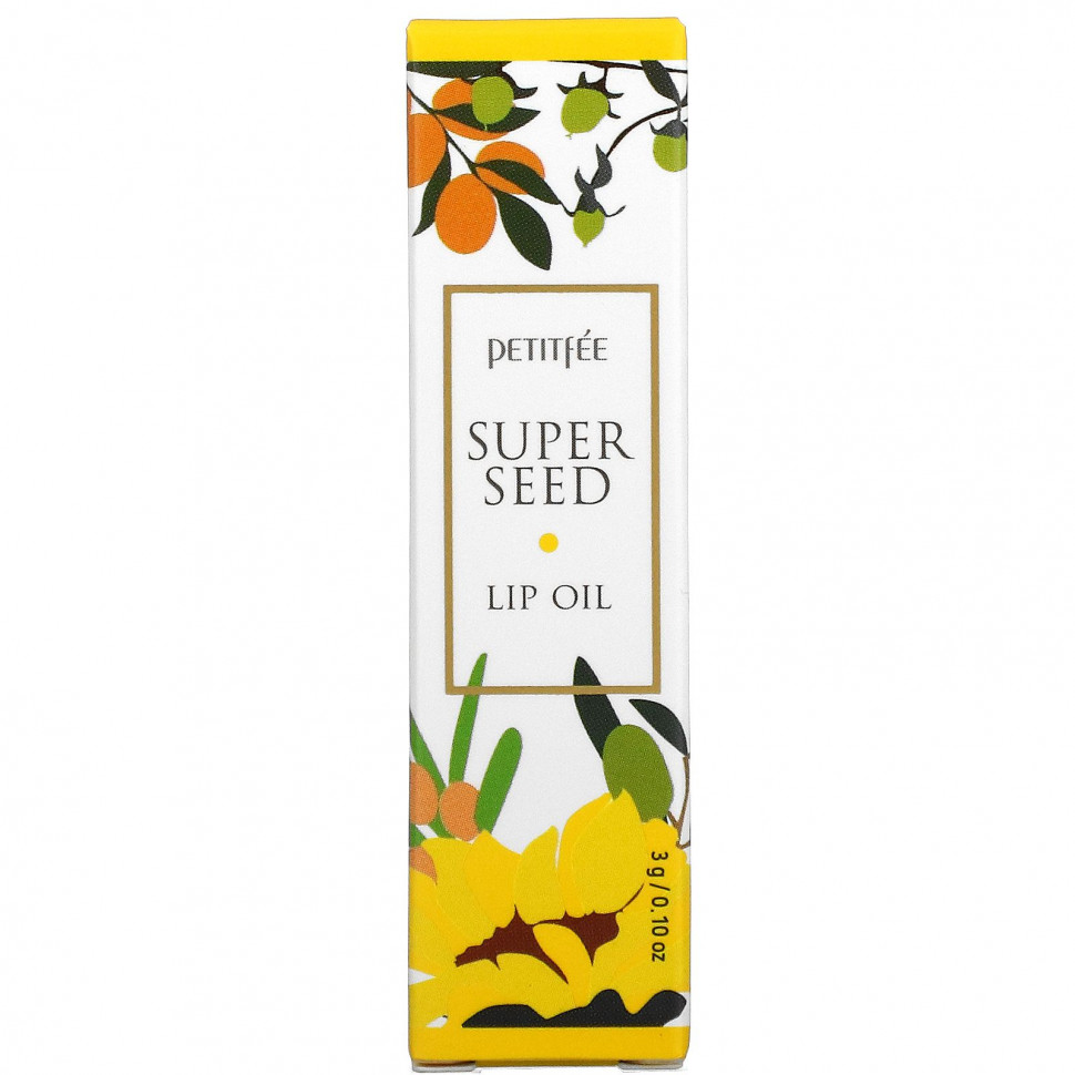 Petitfee, Масло для губ Super Seed, 3 г (0,1 унции)