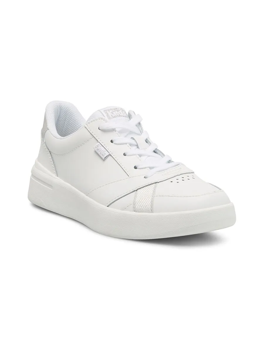 KEDS Women The Court Leather White/White