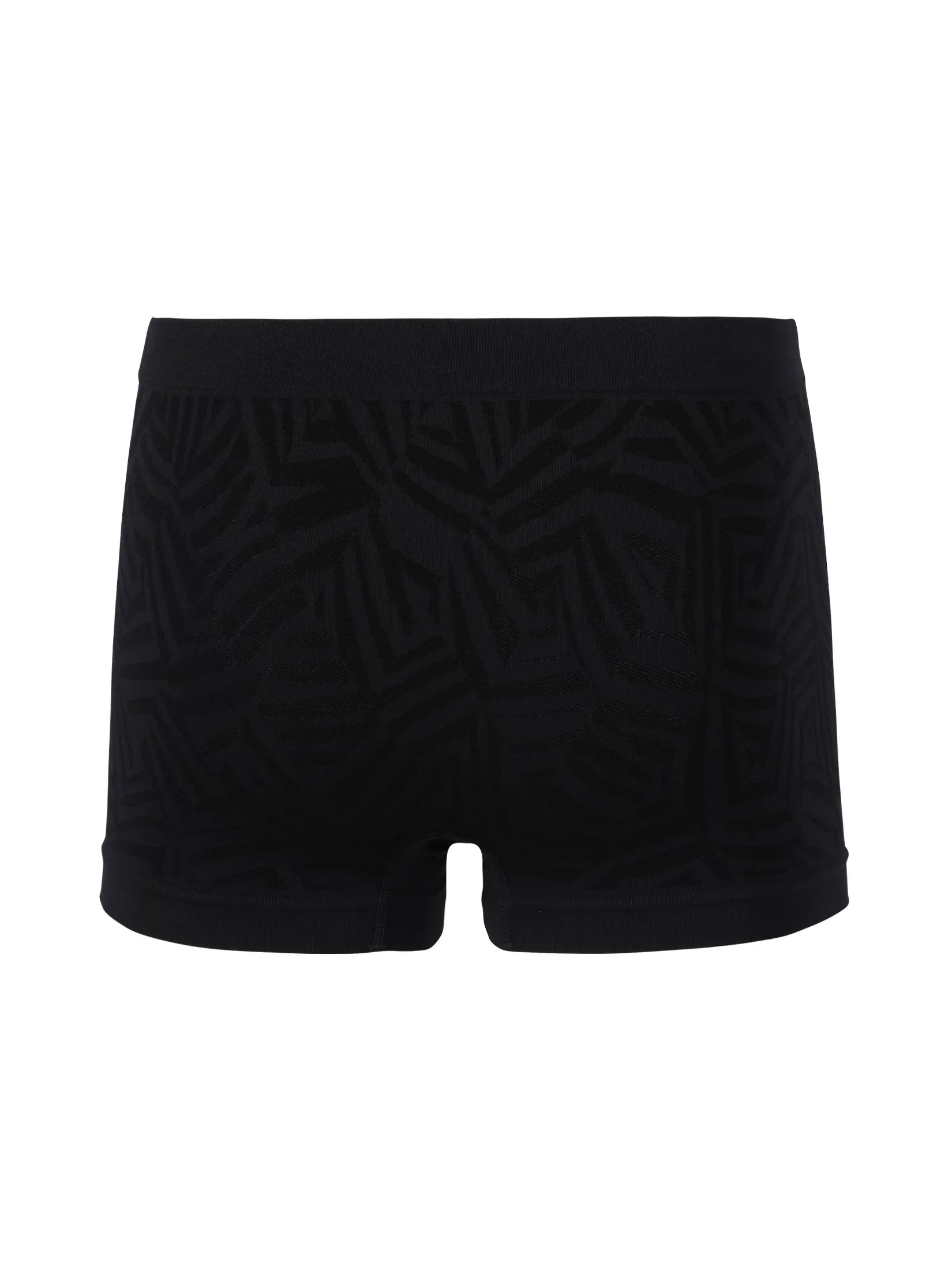 JOCKEY UNDERWEAR Men's SEAMFREE FASHION TRUNKS BLACK