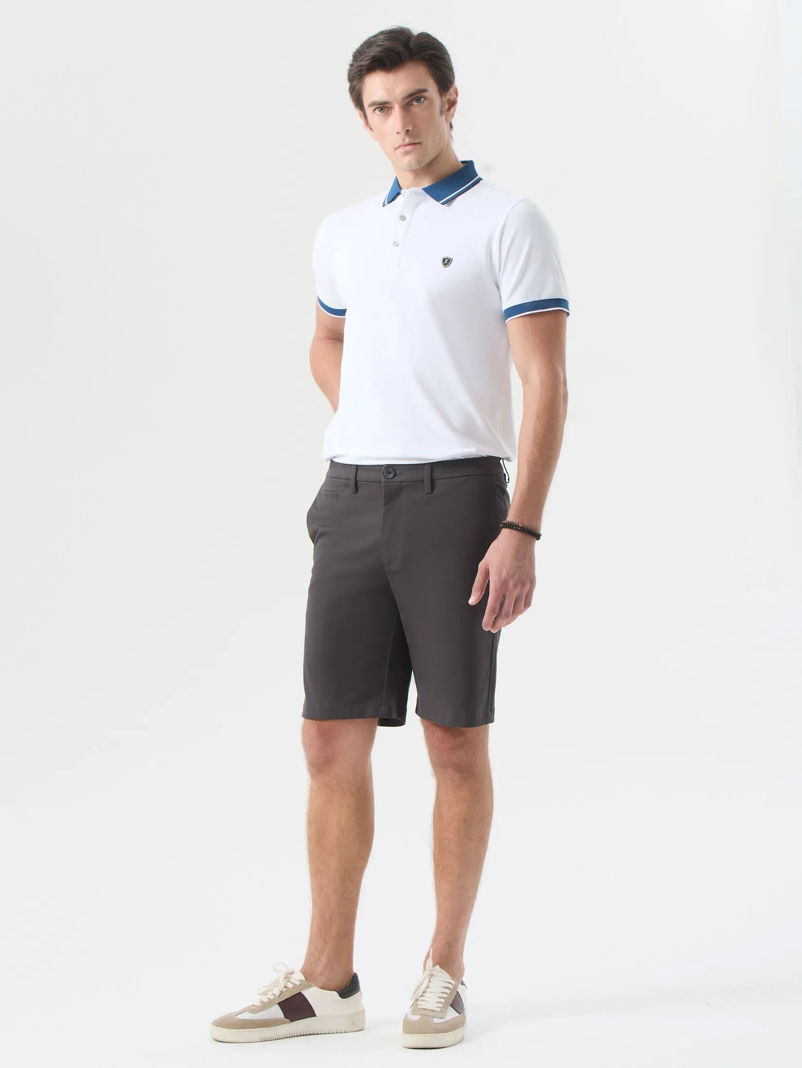 LTD Chino Shorts Men Dark Grey