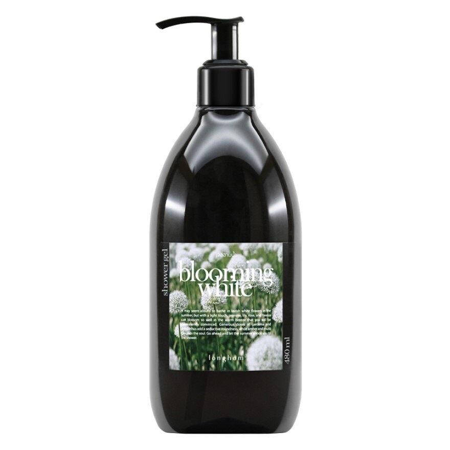 Longhom Shower Gel - Blooming White 480 ml.