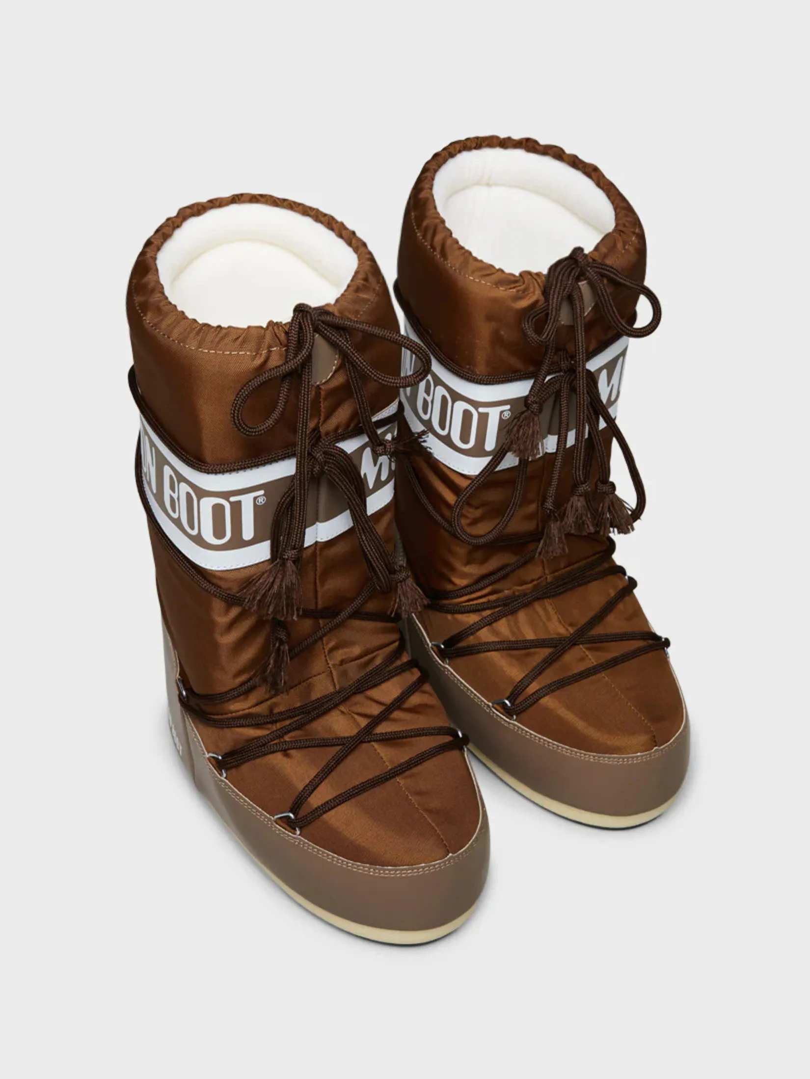 MOON BOOT UNISEX ICON NYLON IN SHITAKE