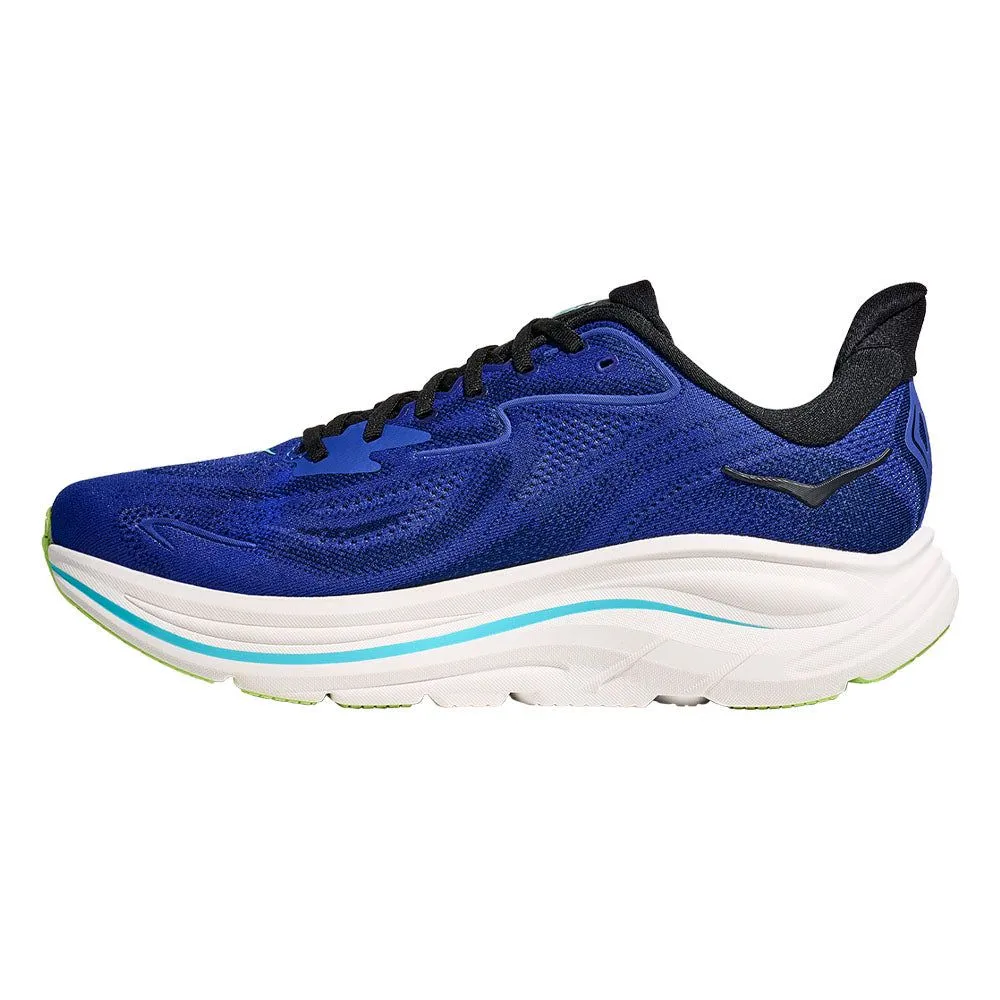 HOKA Men Running Shoes Clifton 10 Wide Blue - HO229SH159ELTH