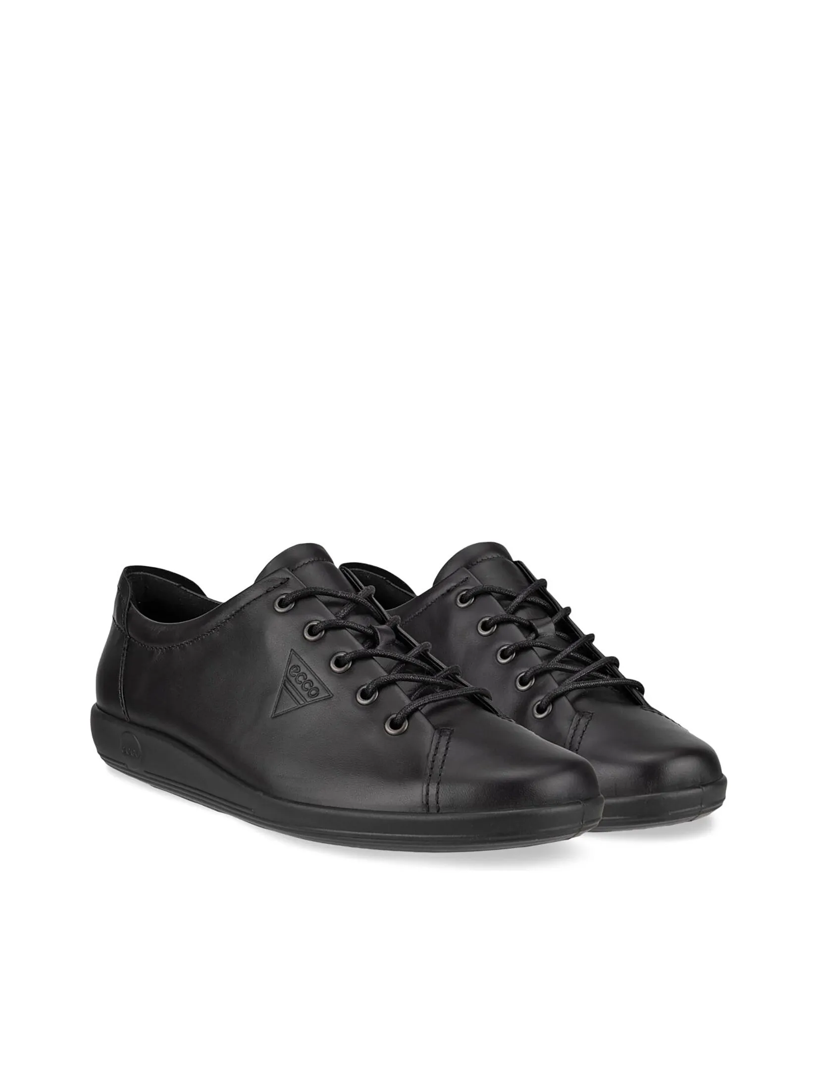 ECCO Women Sneakers Soft 2.0 Black With Black Sole