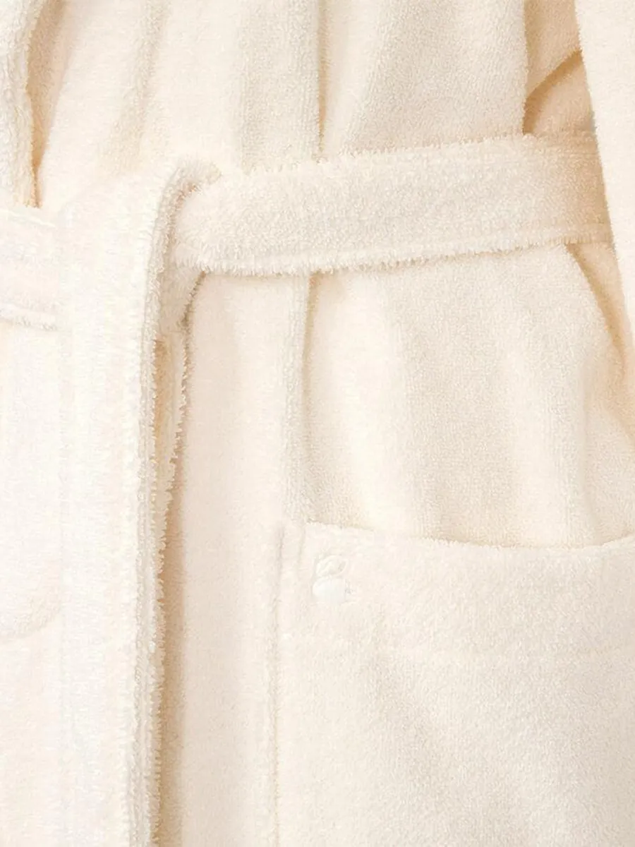 YVES DELORME Bath Robe Nacre