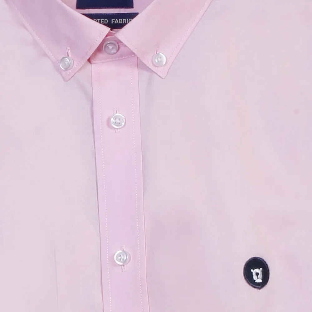 BROWNE & CO. Pink Button Down Long Sleeves Shirt