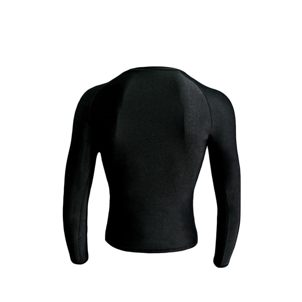 SPANDEX Black-YS001-Compression top