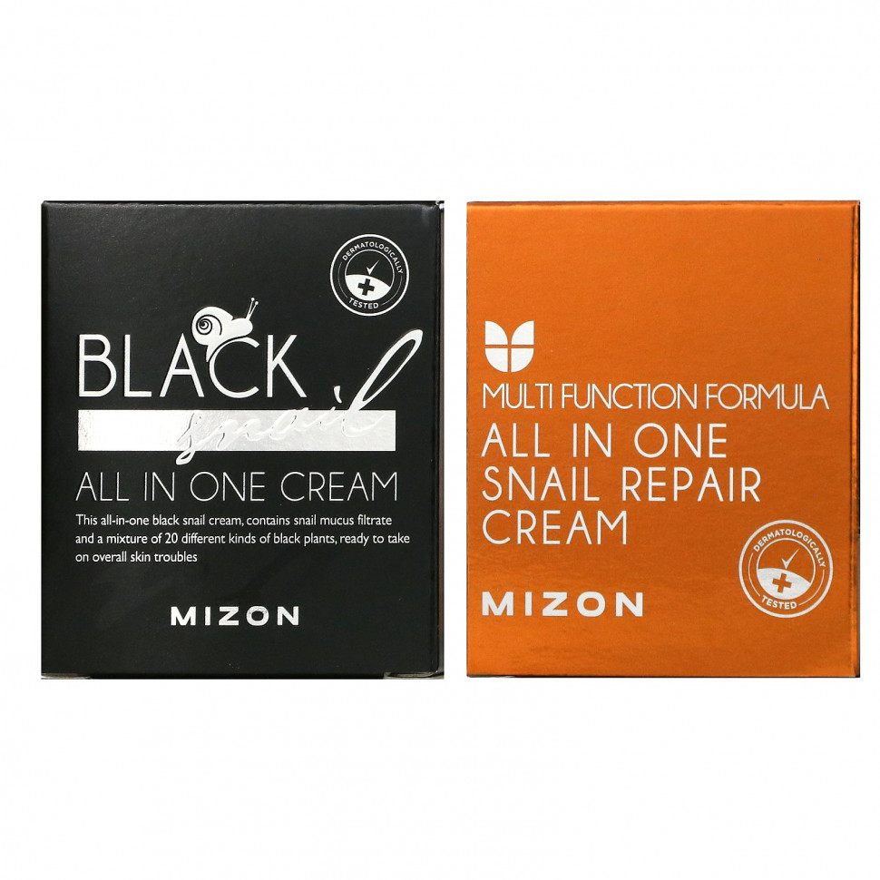 Mizon, All In One, Colourful Youth, Snail, набор из 2 предметов