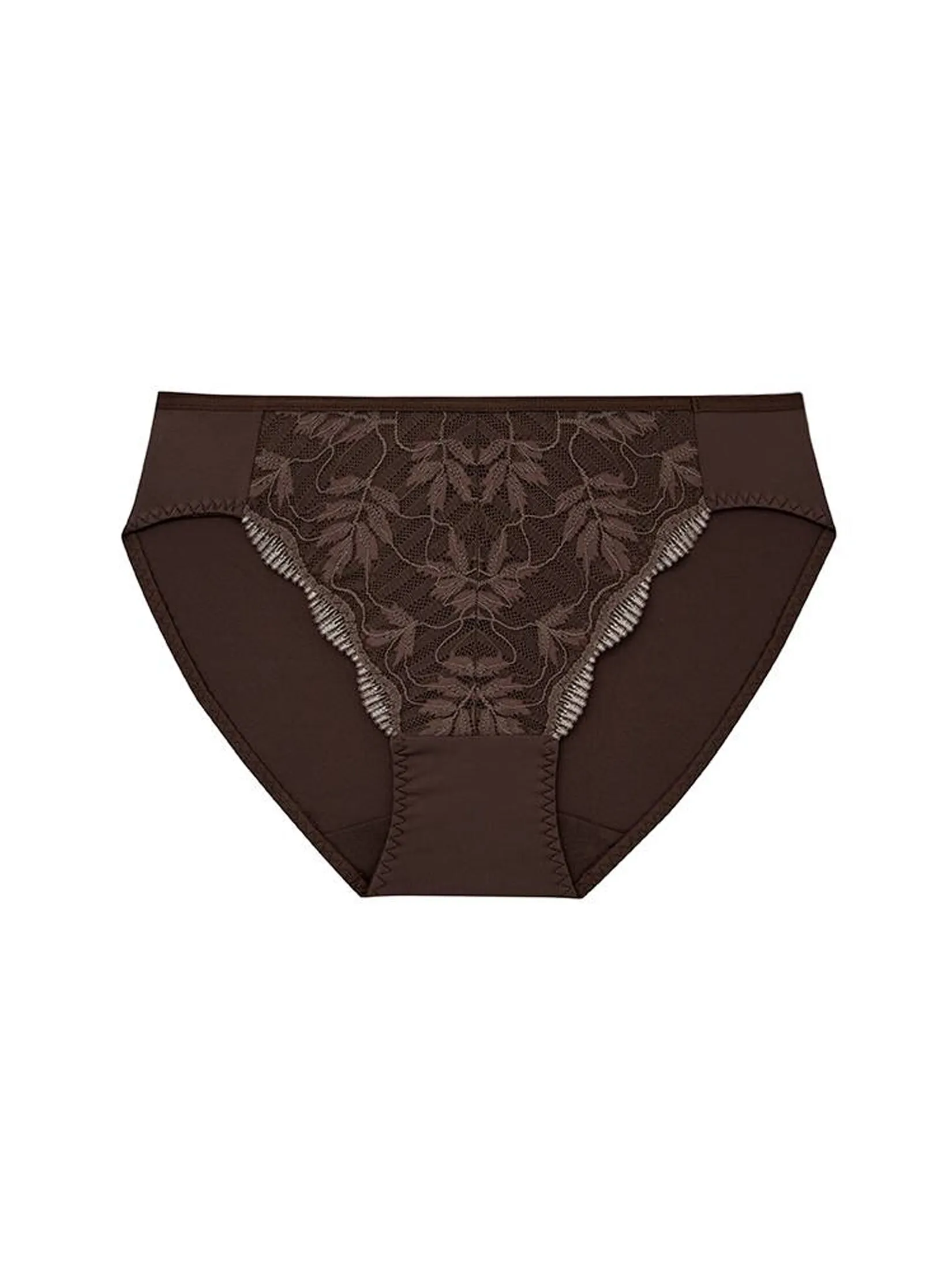 SABINA Panty Bikini Woman Modern V - Chocolate