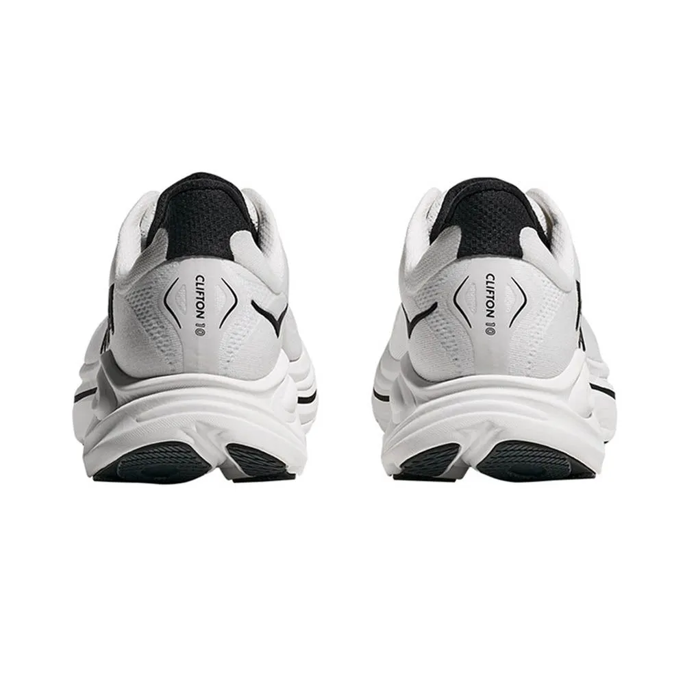 HOKA Men Running Shoes Clifton 10 White - HO229SH377EETH