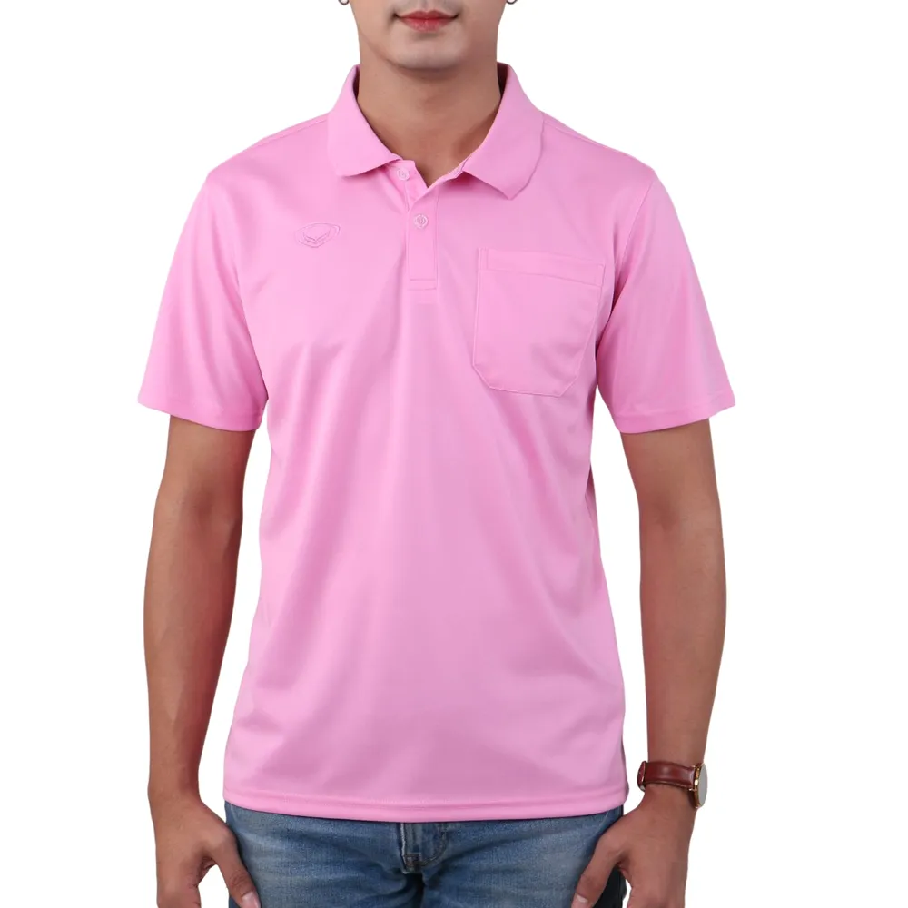 GRAND SPORT Pink Men's polo shirt (012586)