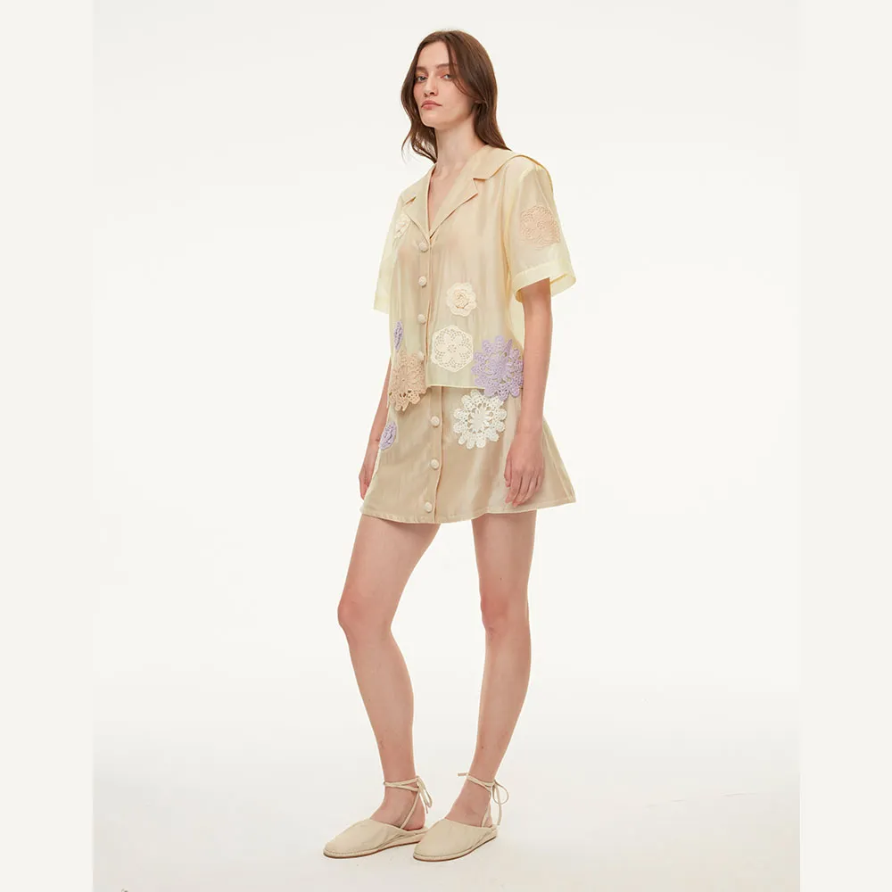 JANESUDA Yellow AW22 Skirt