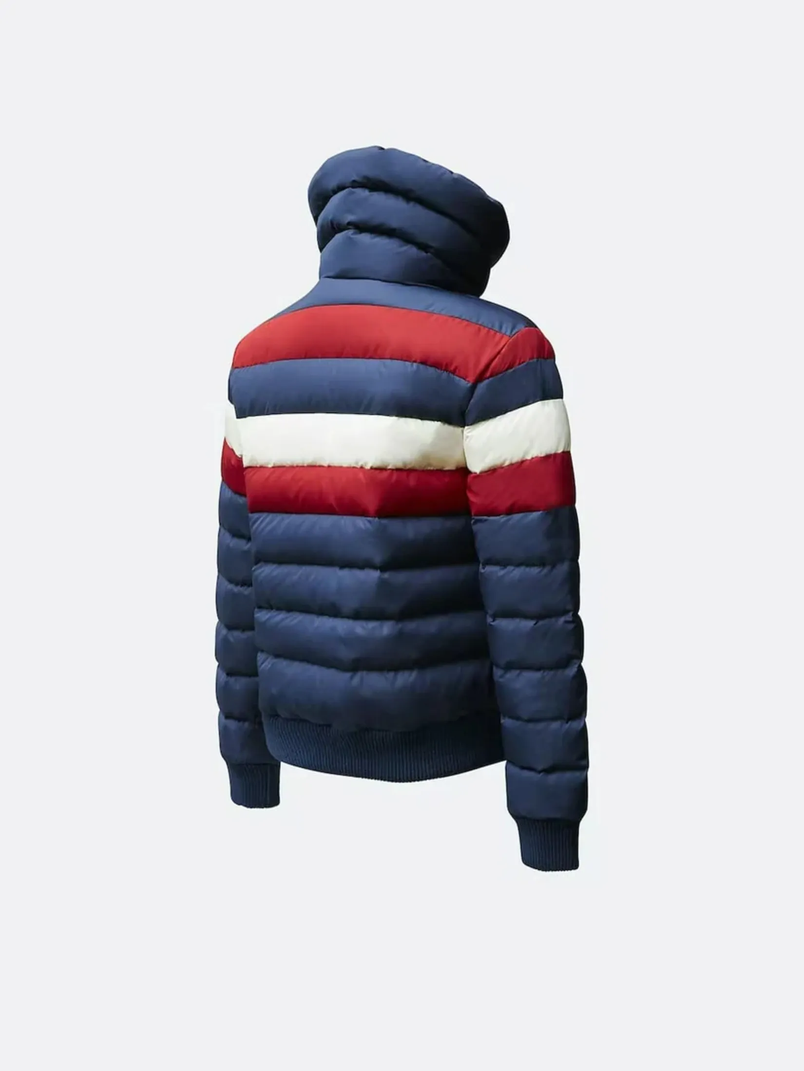 PERFECT MOMENT UNISEX QUEENIE SKI JACKET IN NAVY RAINBOW