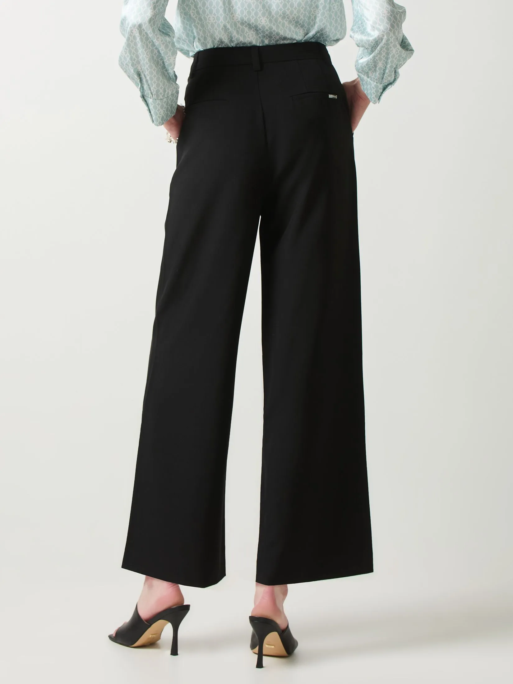 ESPADA Wide Leg Trousers  Women Black