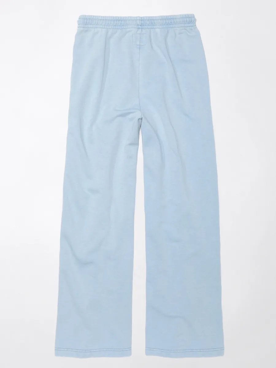 AMERICAN EAGLE WOMEN 5098 WIDE LEG 408 WASHED BLUE