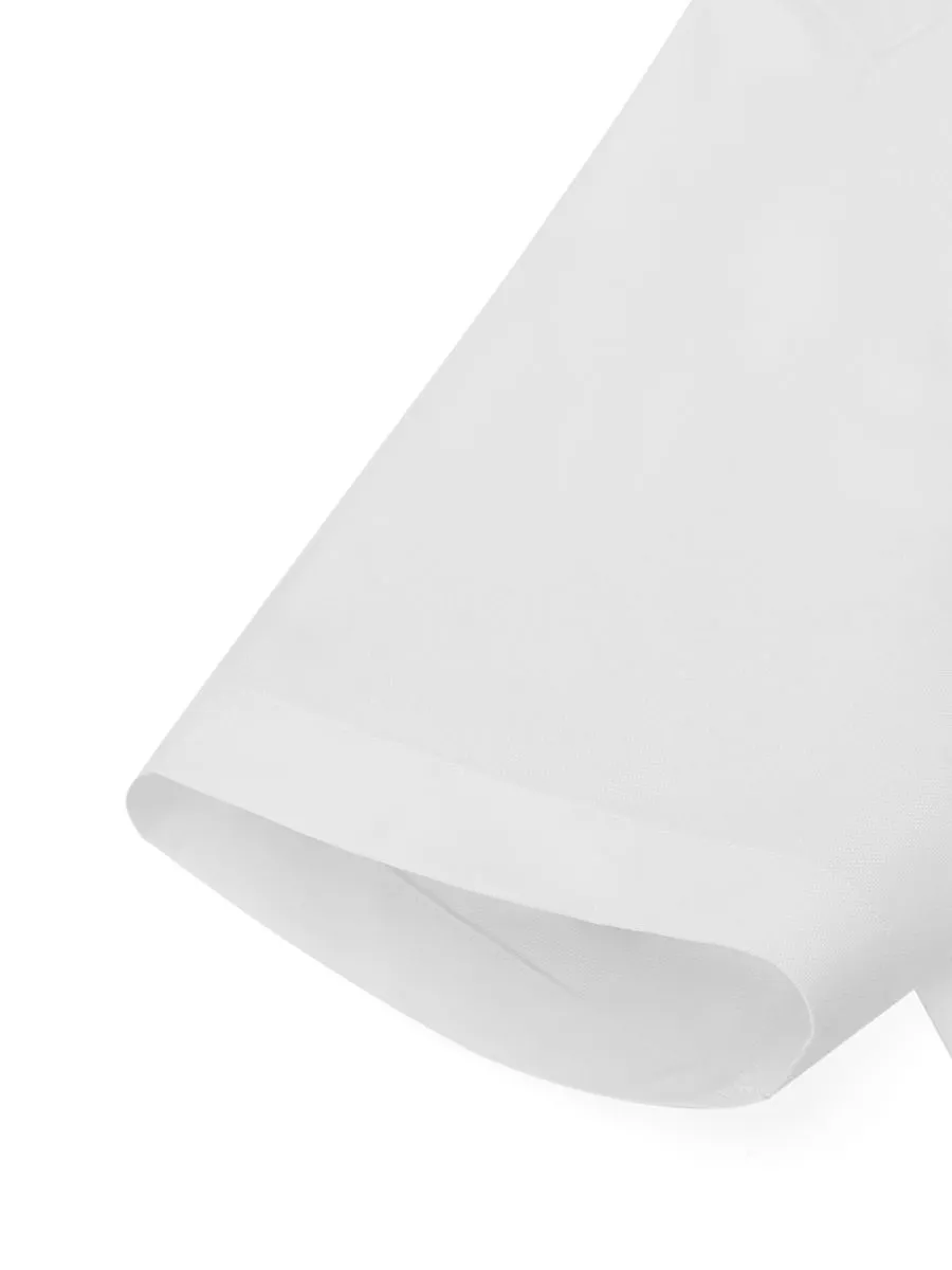 G2000 Men Clothing Short Sleeves Formal Shirt  Smart Fit  White