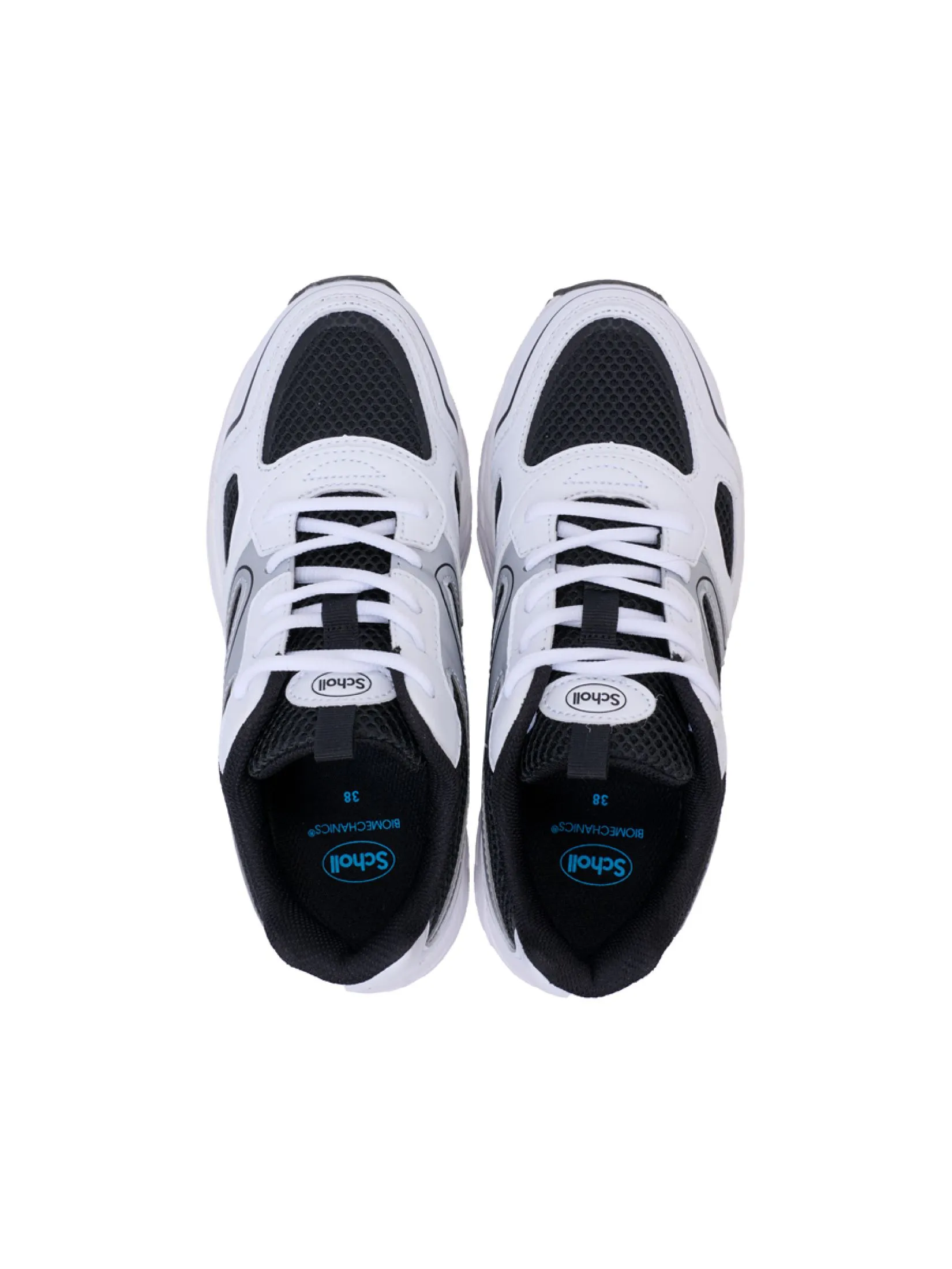 SCHOLL Biom Sprinter Plus Unisex Sneaker - Black / White